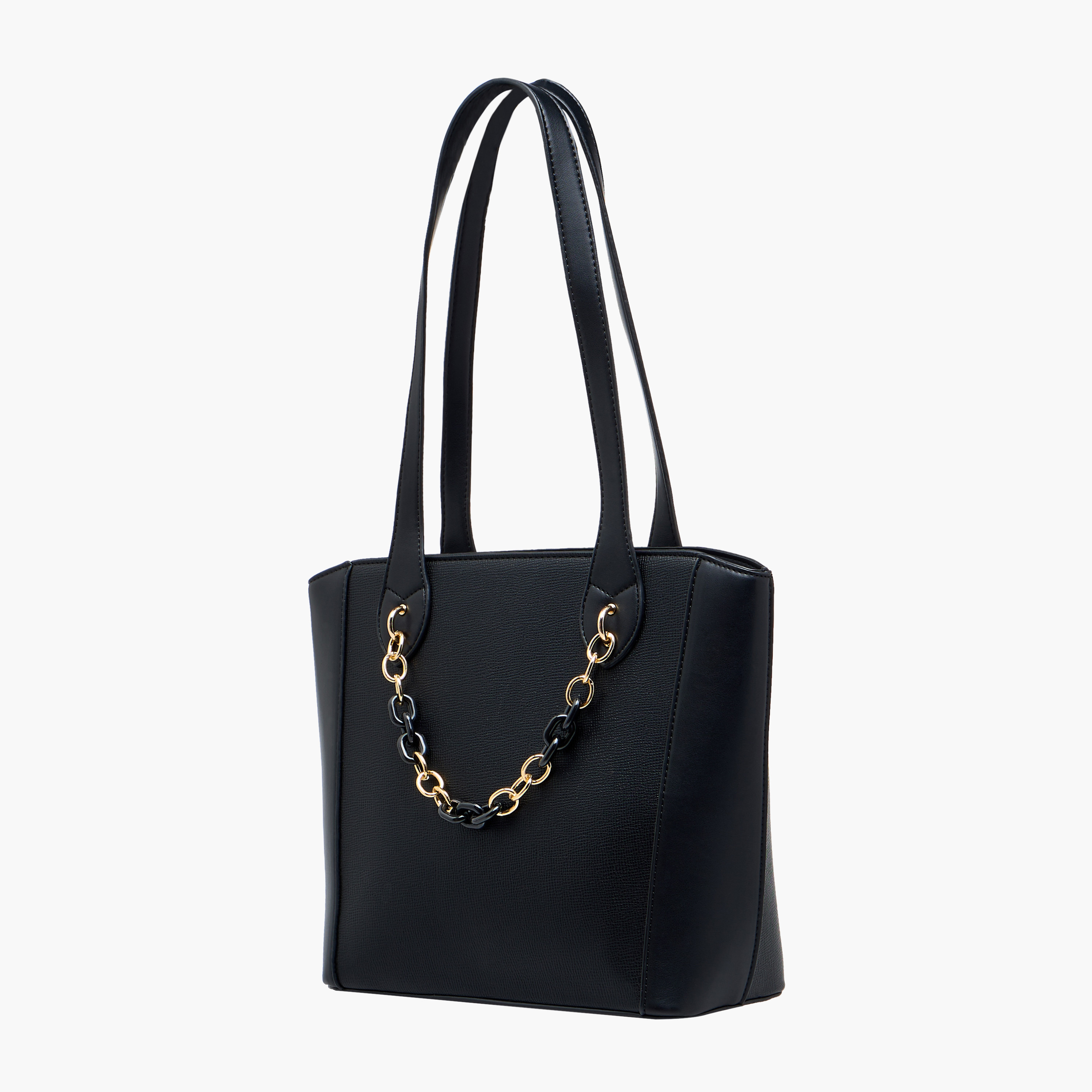 Sasha Tom Tote Bag with Chain Detail-women-bagsandwallets-handbags-image-3