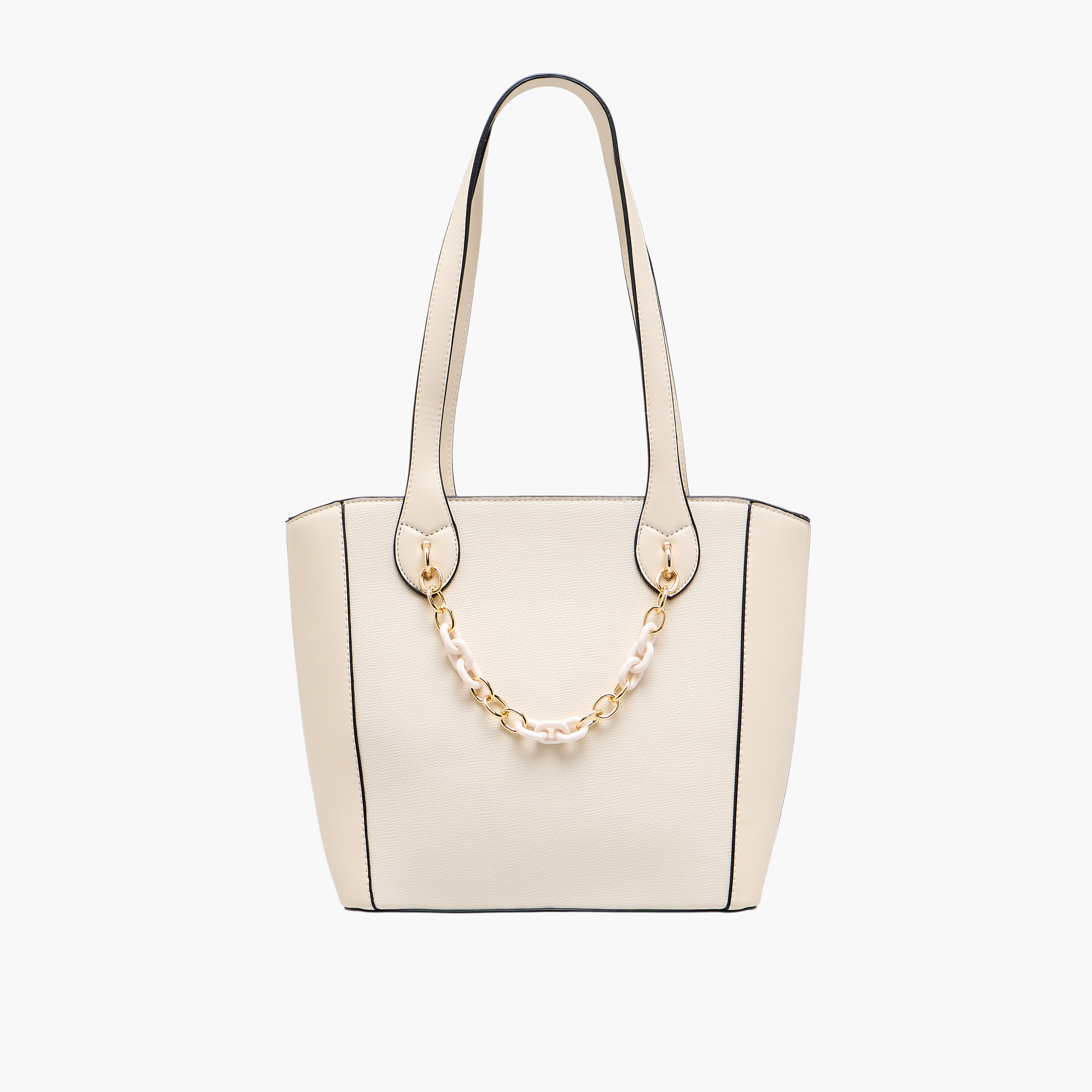 Sasha Tom Tote Bag with Chain Detail-women-bagsandwallets-handbags-image-1