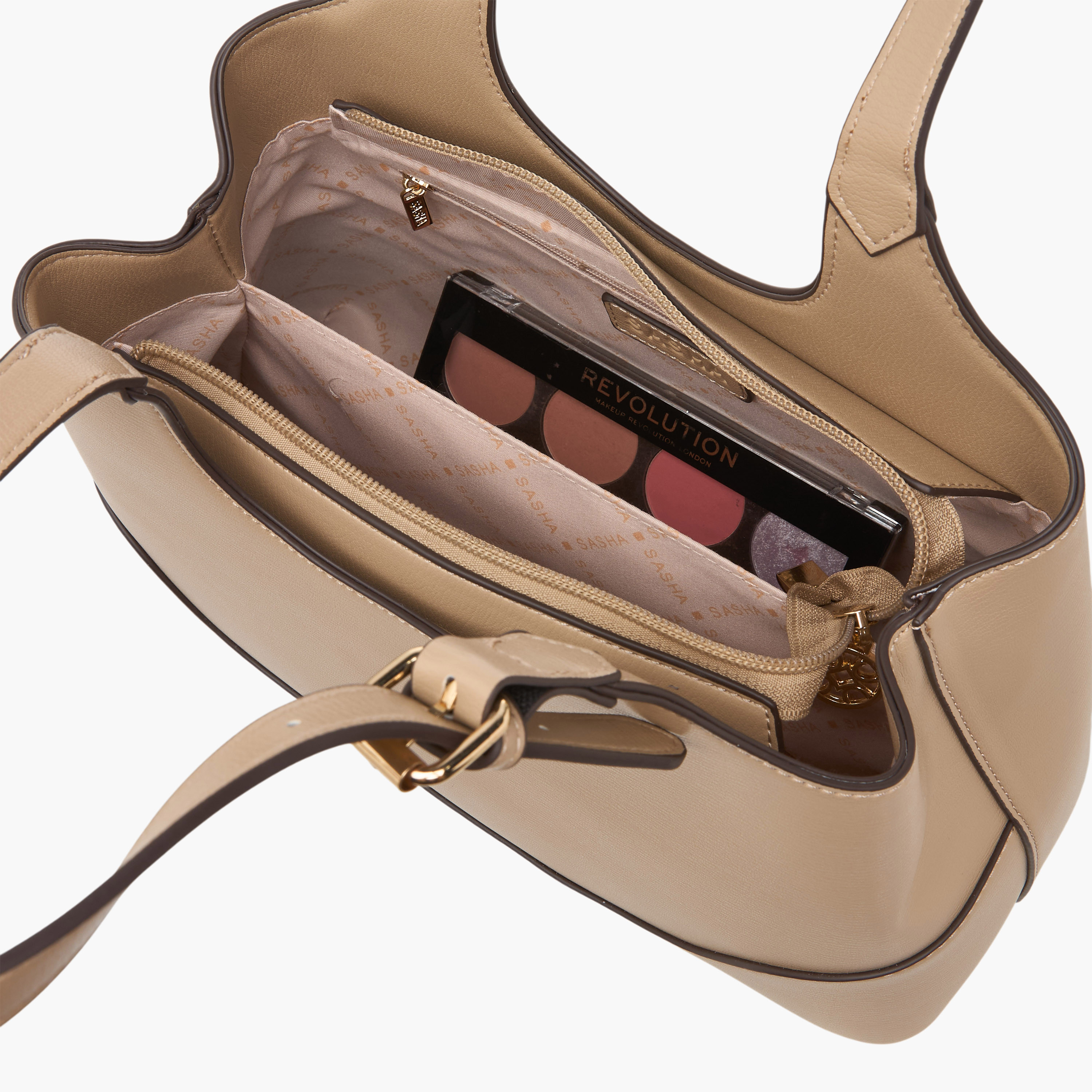 شنطة هوبو سادة بمقبض مزدوج كود من ساشا-women-bagsandwallets-handbags-image-8