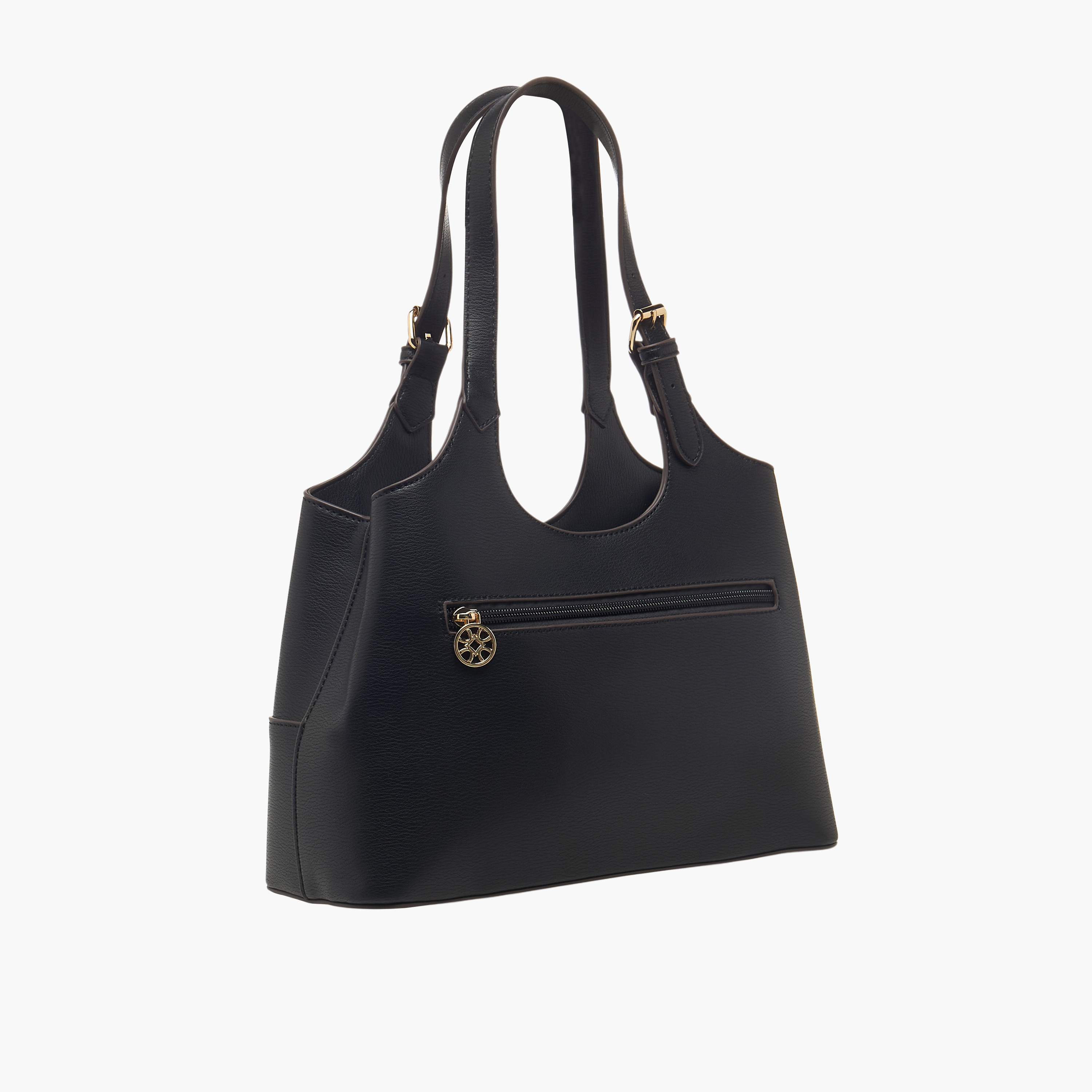 شنطة هوبو سادة بمقبض مزدوج كود من ساشا-women-bagsandwallets-handbags-image-4
