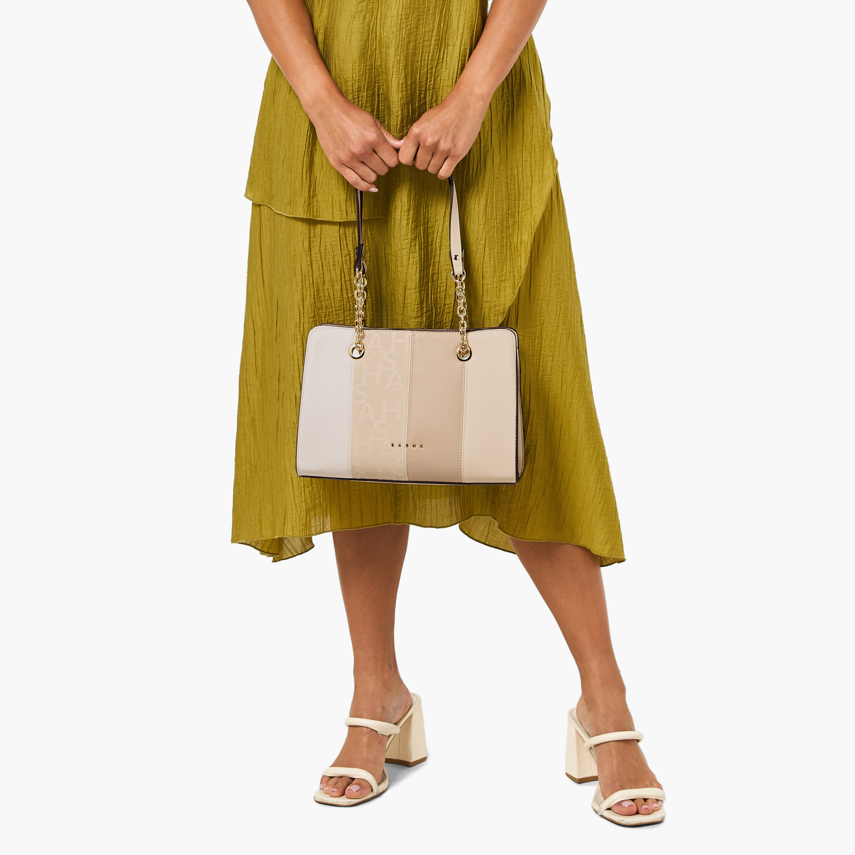 Sasha Kod 2-Piece Textured Tote Bag Set with Zip Closure-women-bagsandwallets-handbags-image-2