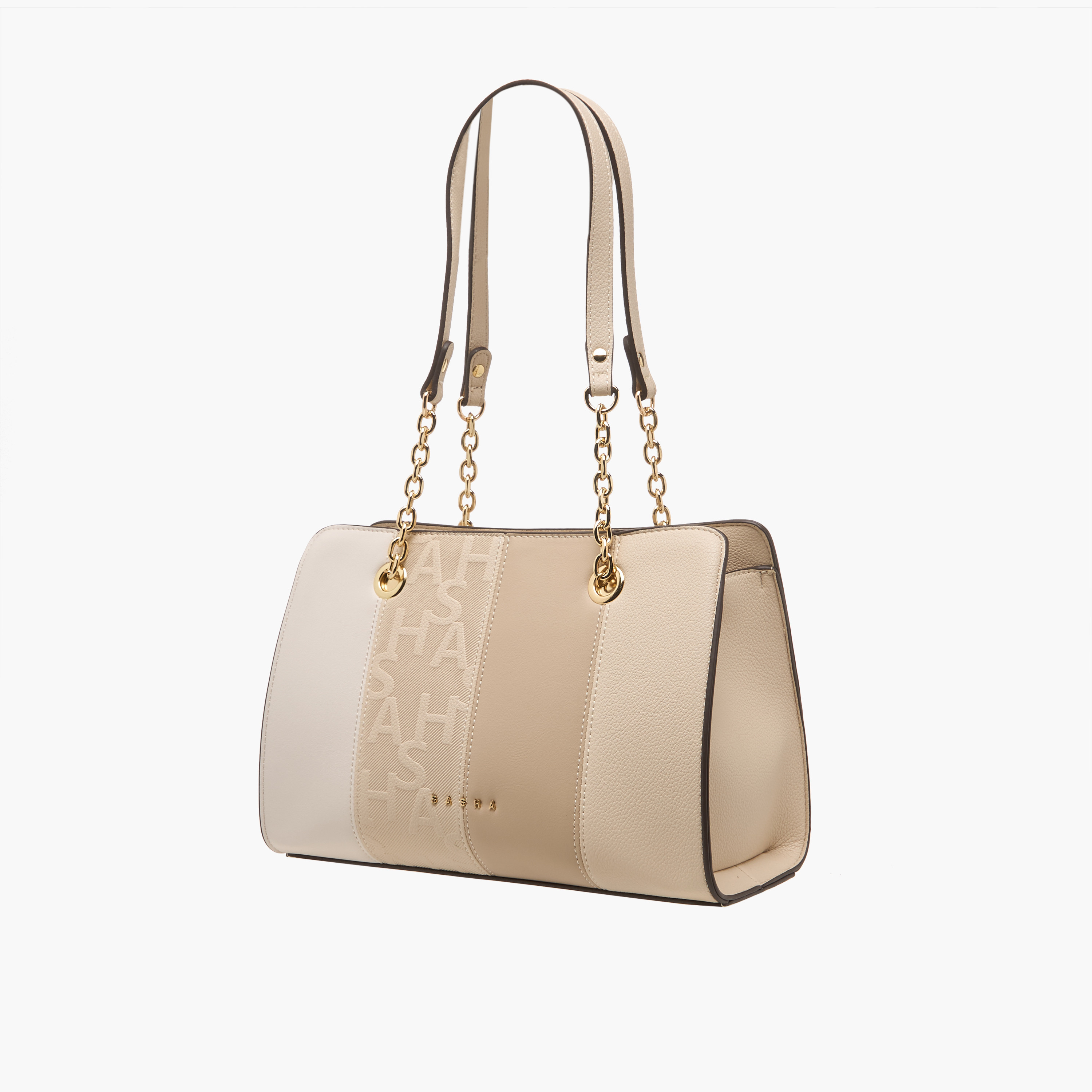 Sasha Kod 2-Piece Textured Tote Bag Set with Zip Closure-women-bagsandwallets-handbags-image-3