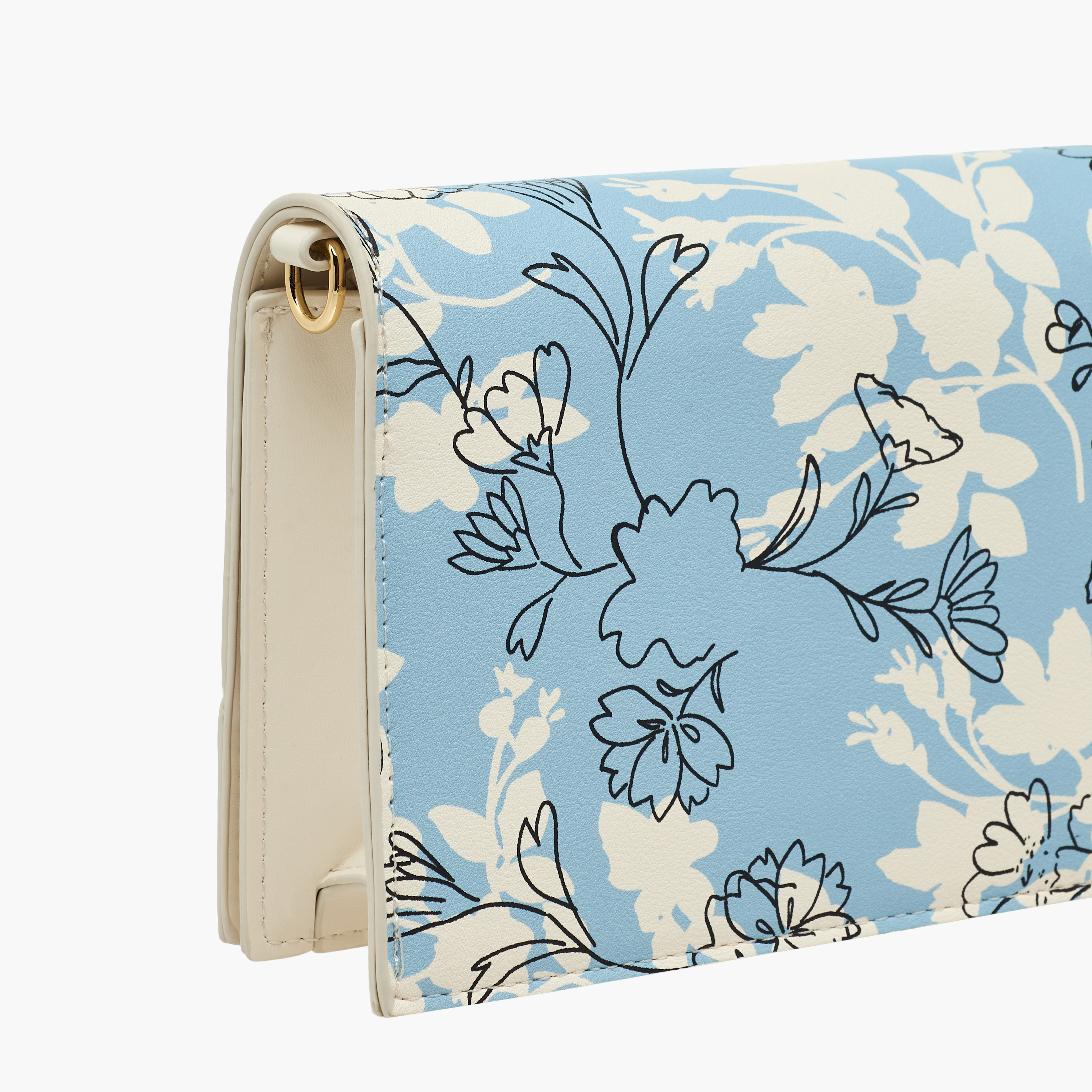 Sasha Kod Floral Print Crossbody Bag with Magnetic Closure-women-bagsandwallets-handbags-image-6