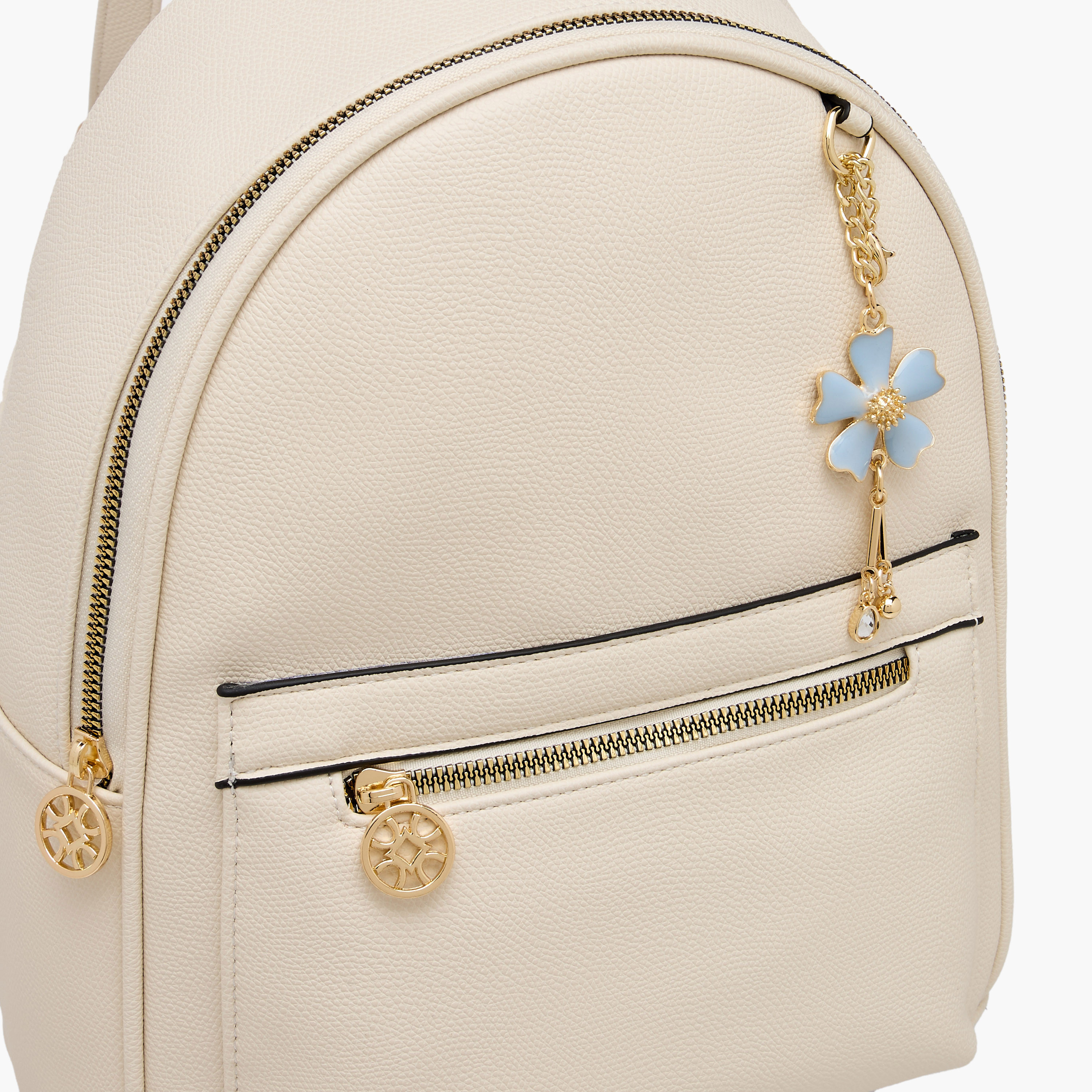 Sasha Kod Charm Detail Backpack with Adjustable Strap-women-bagsandwallets-handbags-image-5