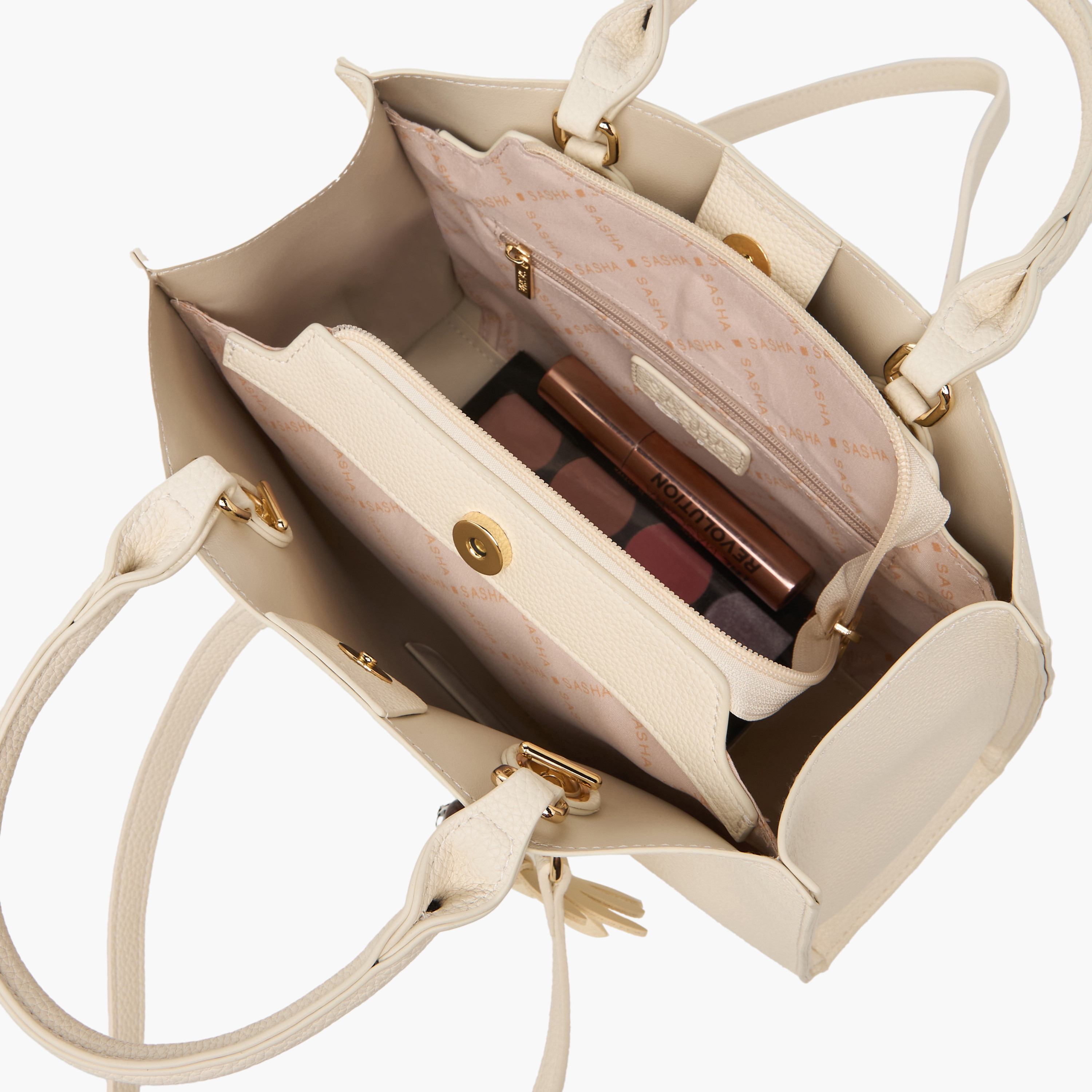 شنطة توتي بتفاصيل دلايّة وحزام قابل للفصل من ساشا كود-women-bagsandwallets-handbags-image-9