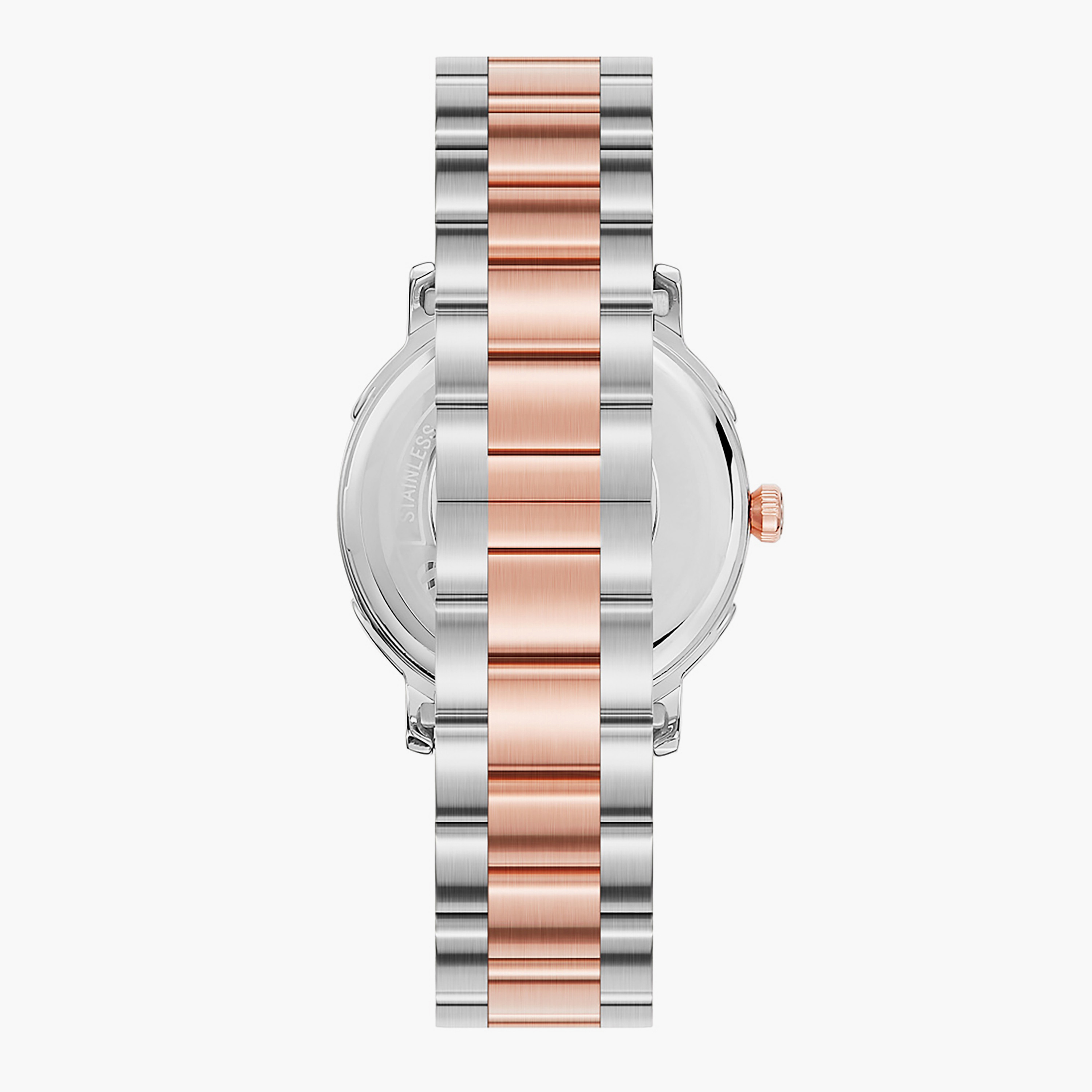 Two-Tone Stainless Steel Watch-men-watchesandjewellery-watches-image-2