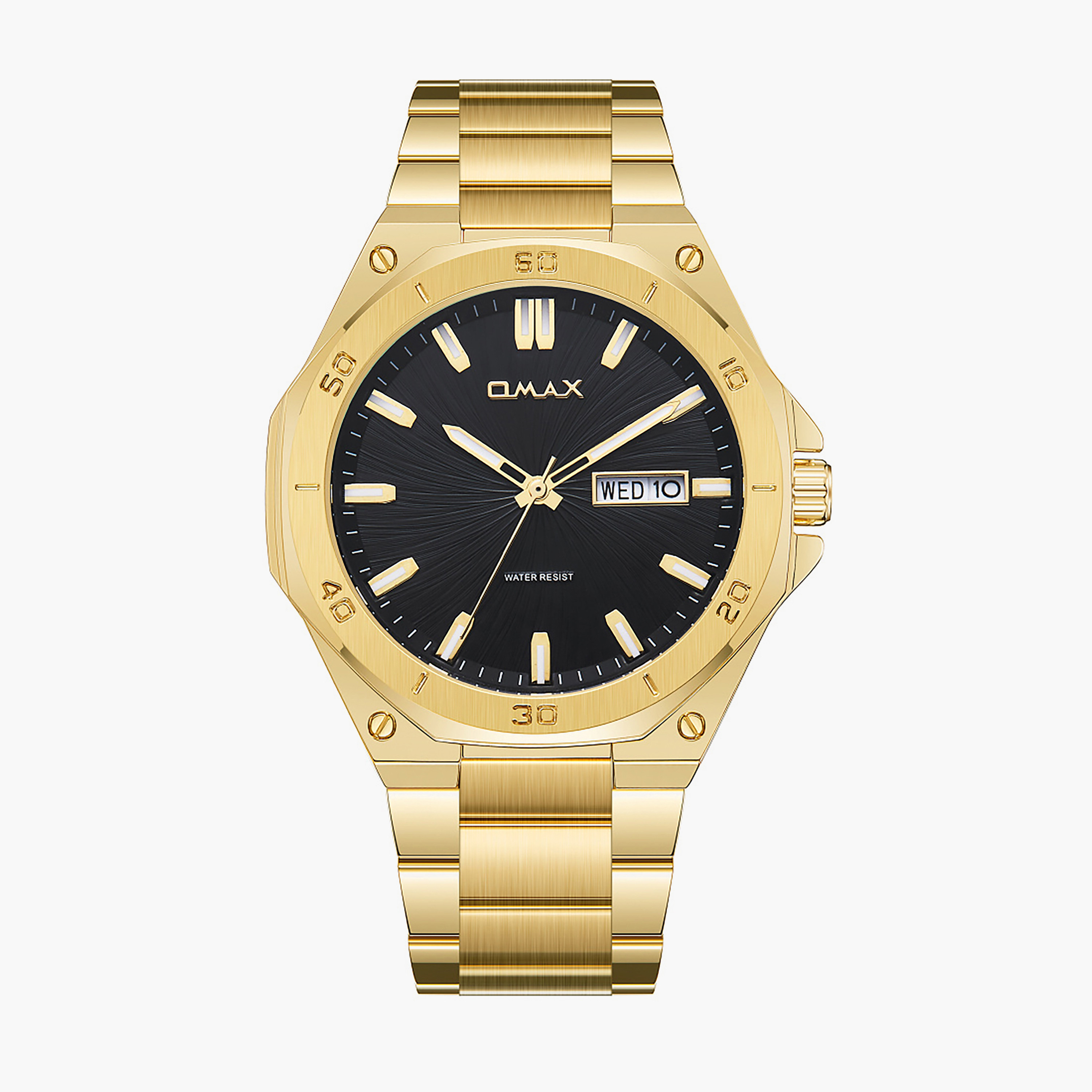 Gold Tone Stainless Steel Men's Watch-men-watchesandjewellery-watches-image-1