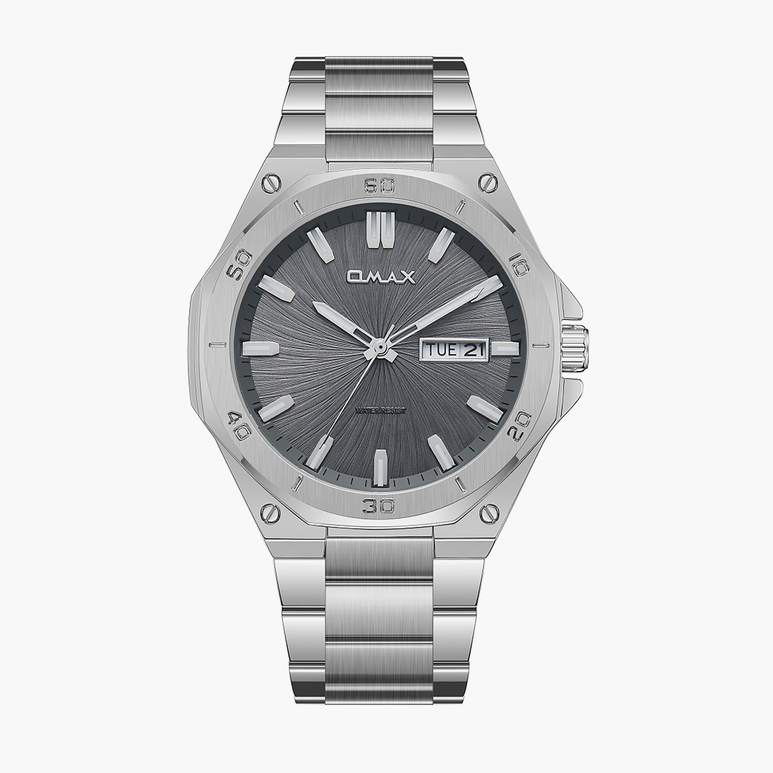 Silver Stainless Steel Men's Watch-men-watchesandjewellery-watches-image-1