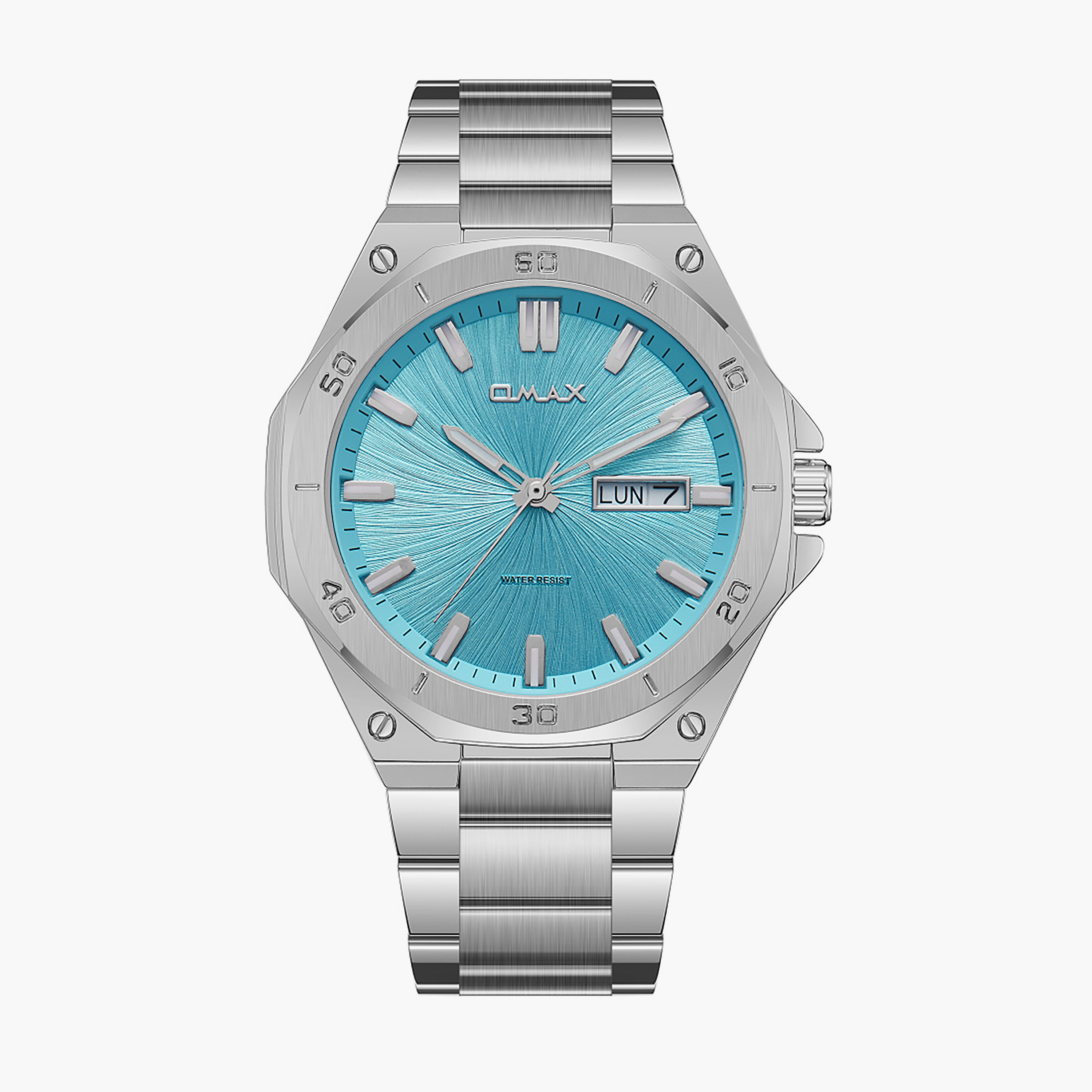 Silver Stainless Steel Men's Watch-men-watchesandjewellery-watches-image-1
