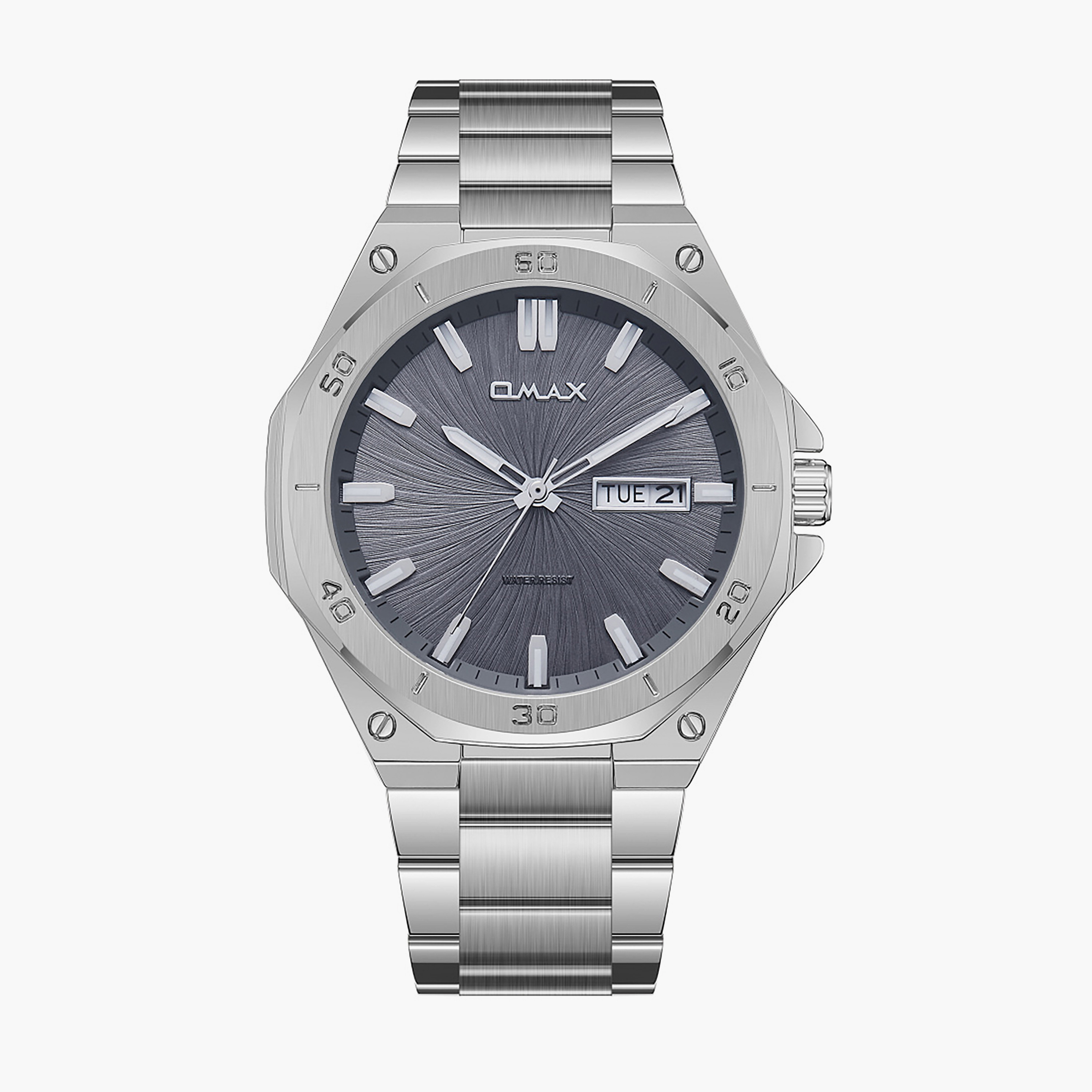 Silver Stainless Steel Men's Watch-men-watchesandjewellery-watches-image-1