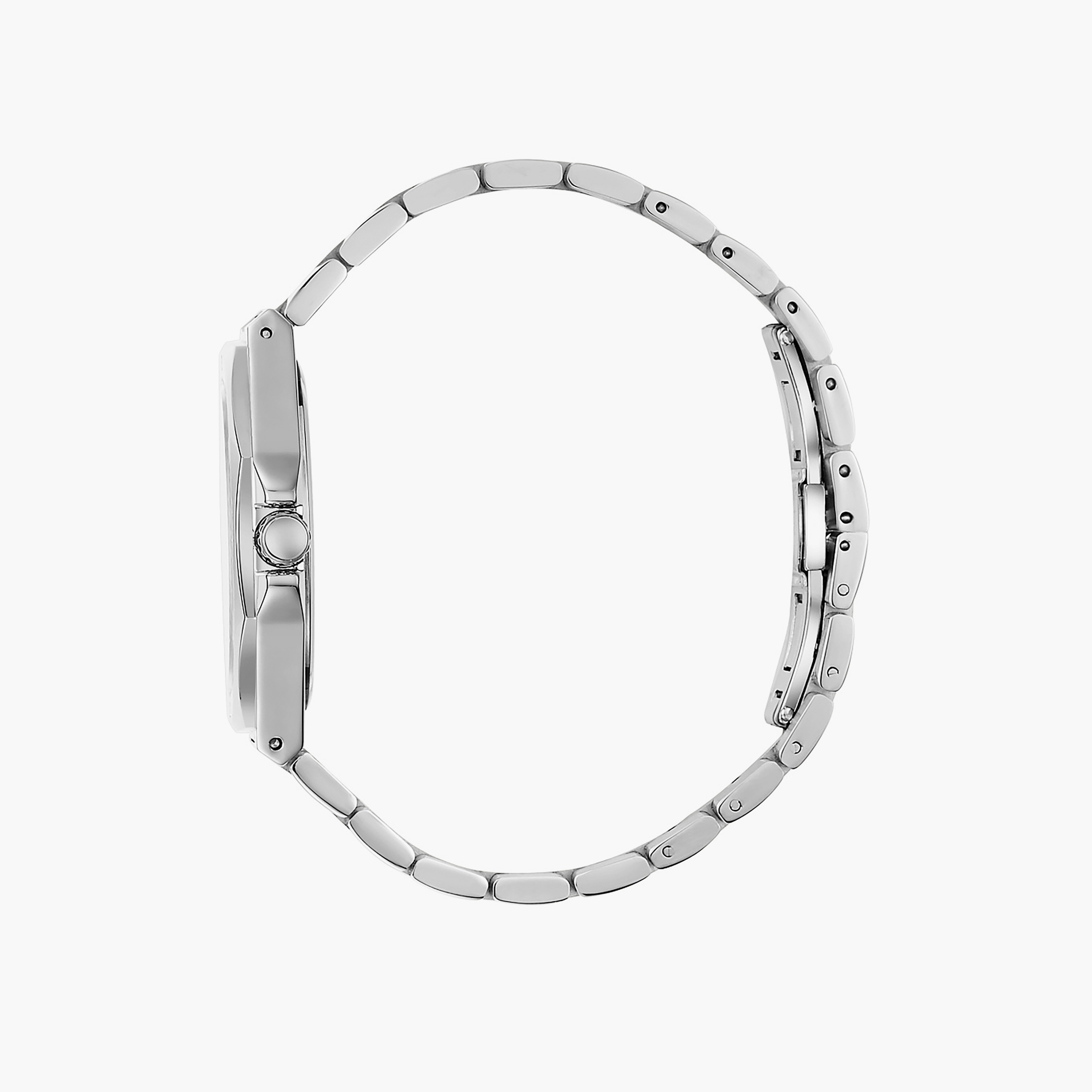 Silver Stainless Steel Men's Watch-men-watchesandjewellery-watches-image-2