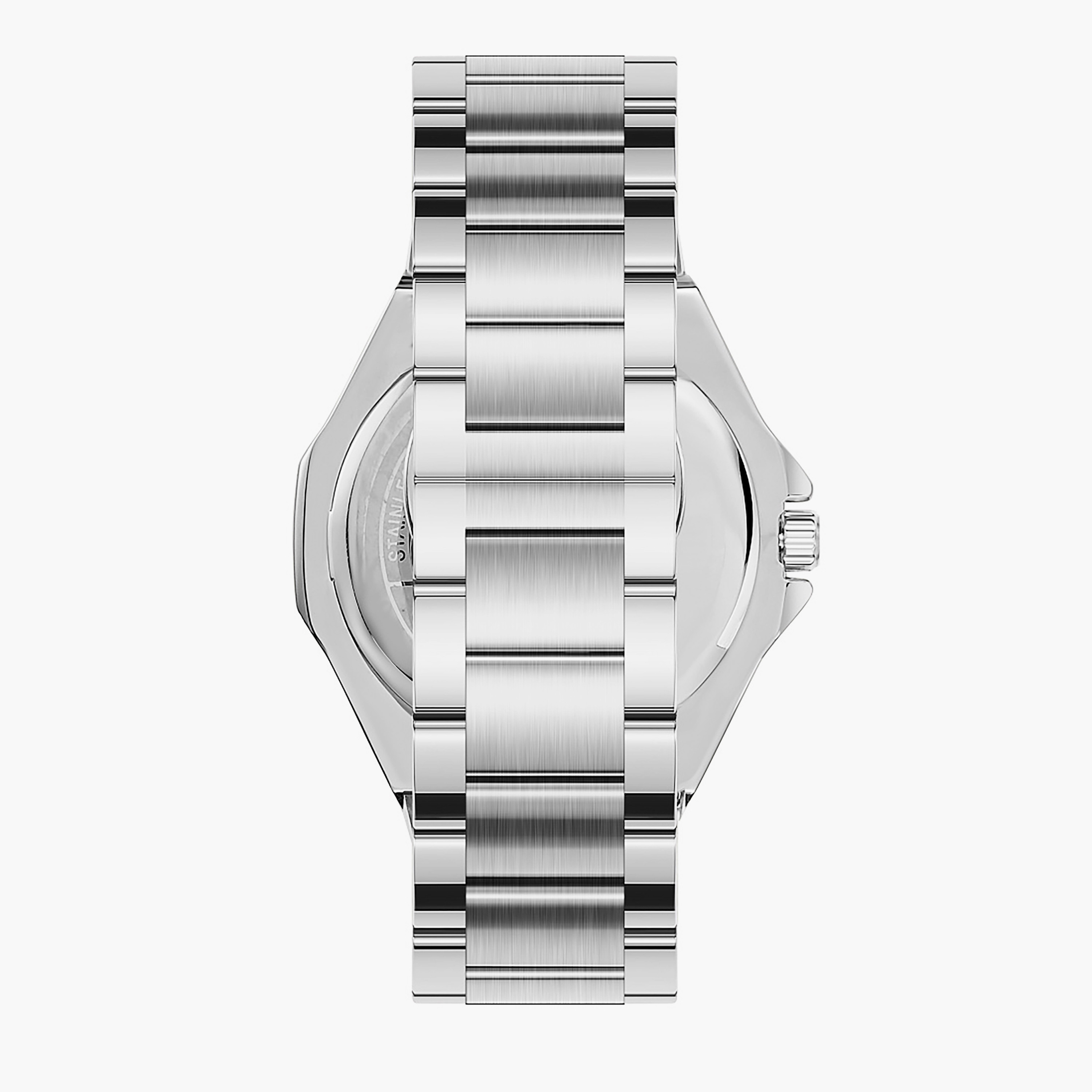 Silver Stainless Steel Men's Watch-men-watchesandjewellery-watches-image-3