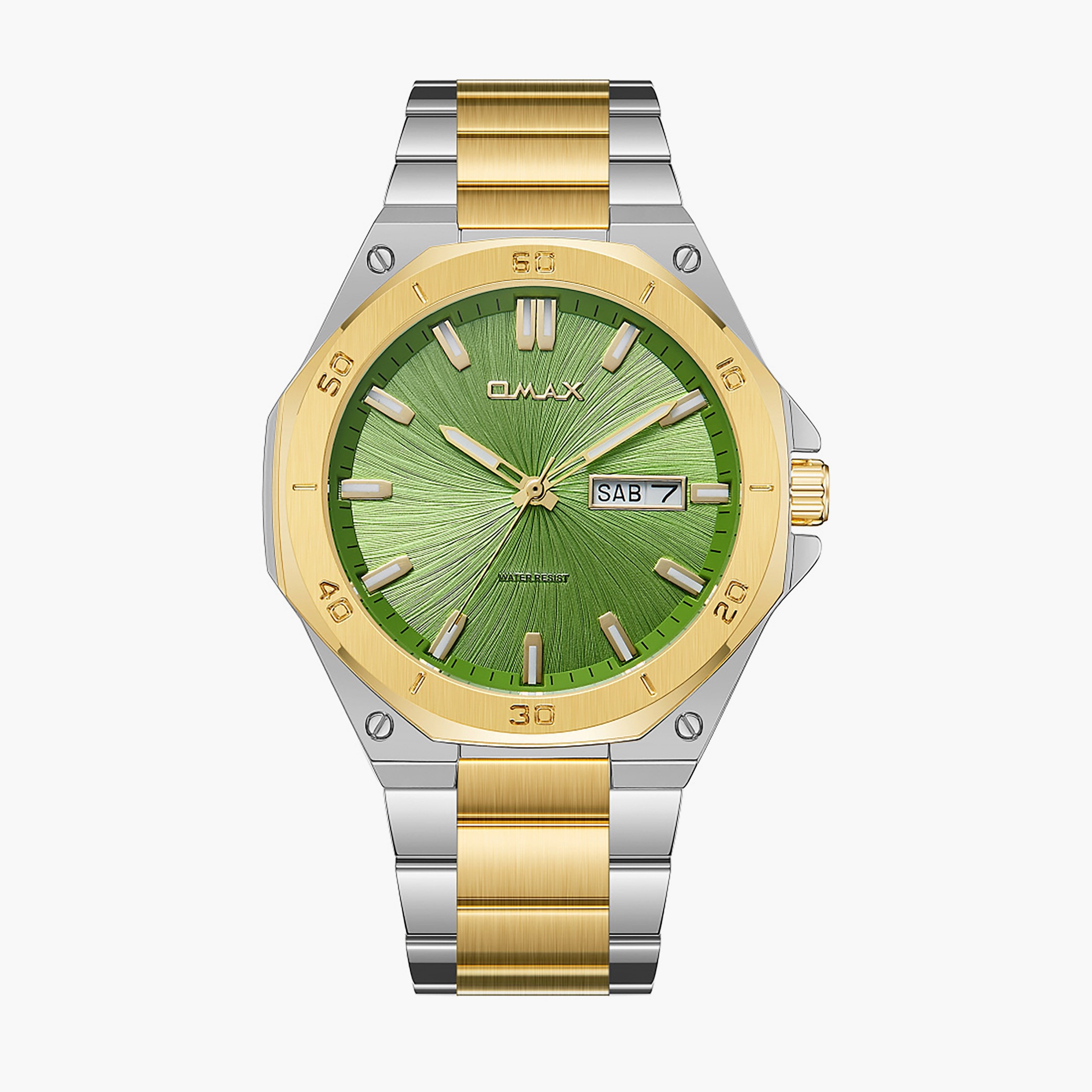 أوماكس ساعة رجالية من الستانلس ستيل بلونين-men-watchesandjewellery-watches-image-1