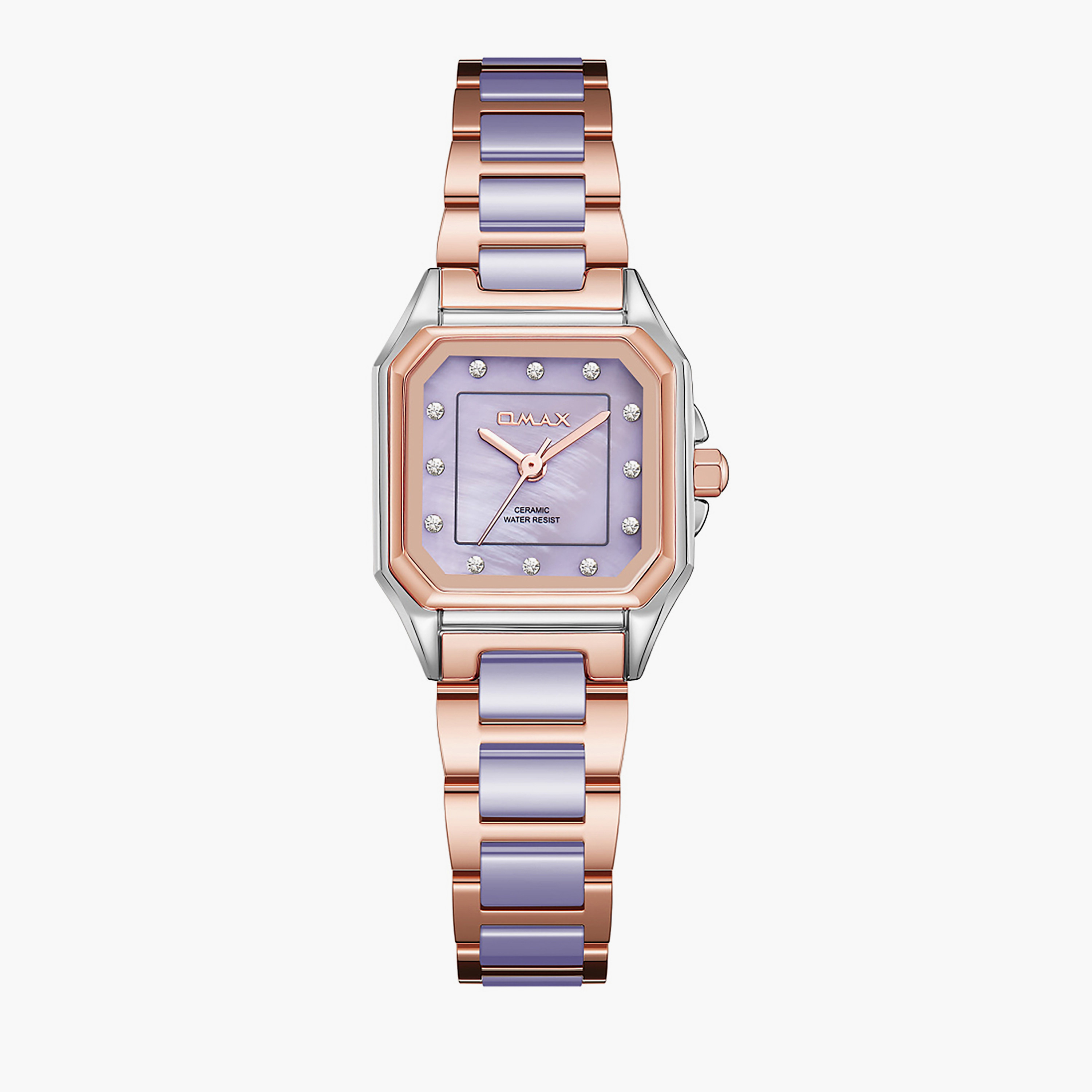 أوماكس ساعة نسائية بمينا مربع-women-watchesandjewellery-watches-image-1