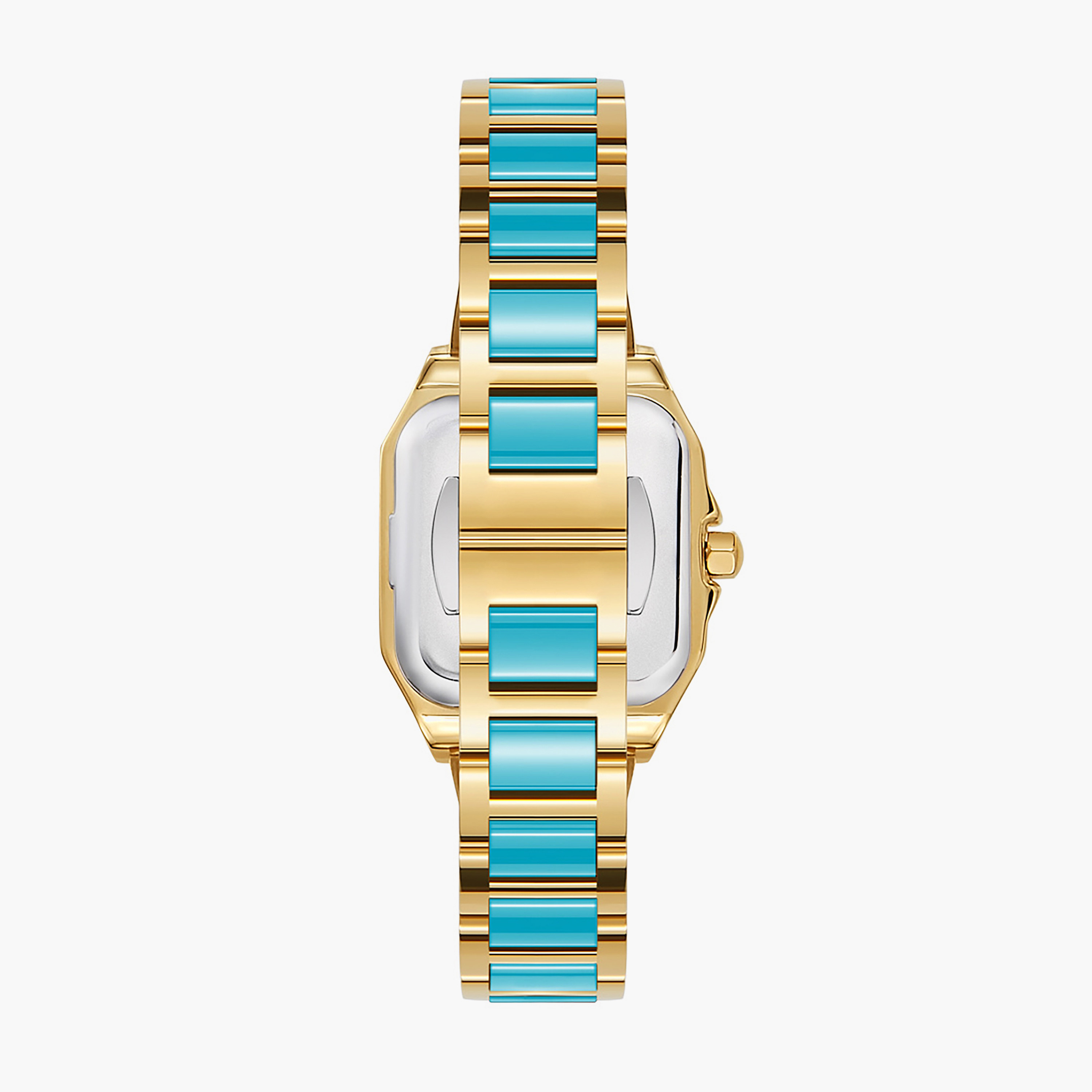أوماكس ساعة نسائية مربعة باللون الذهبي-women-watchesandjewellery-watches-image-2