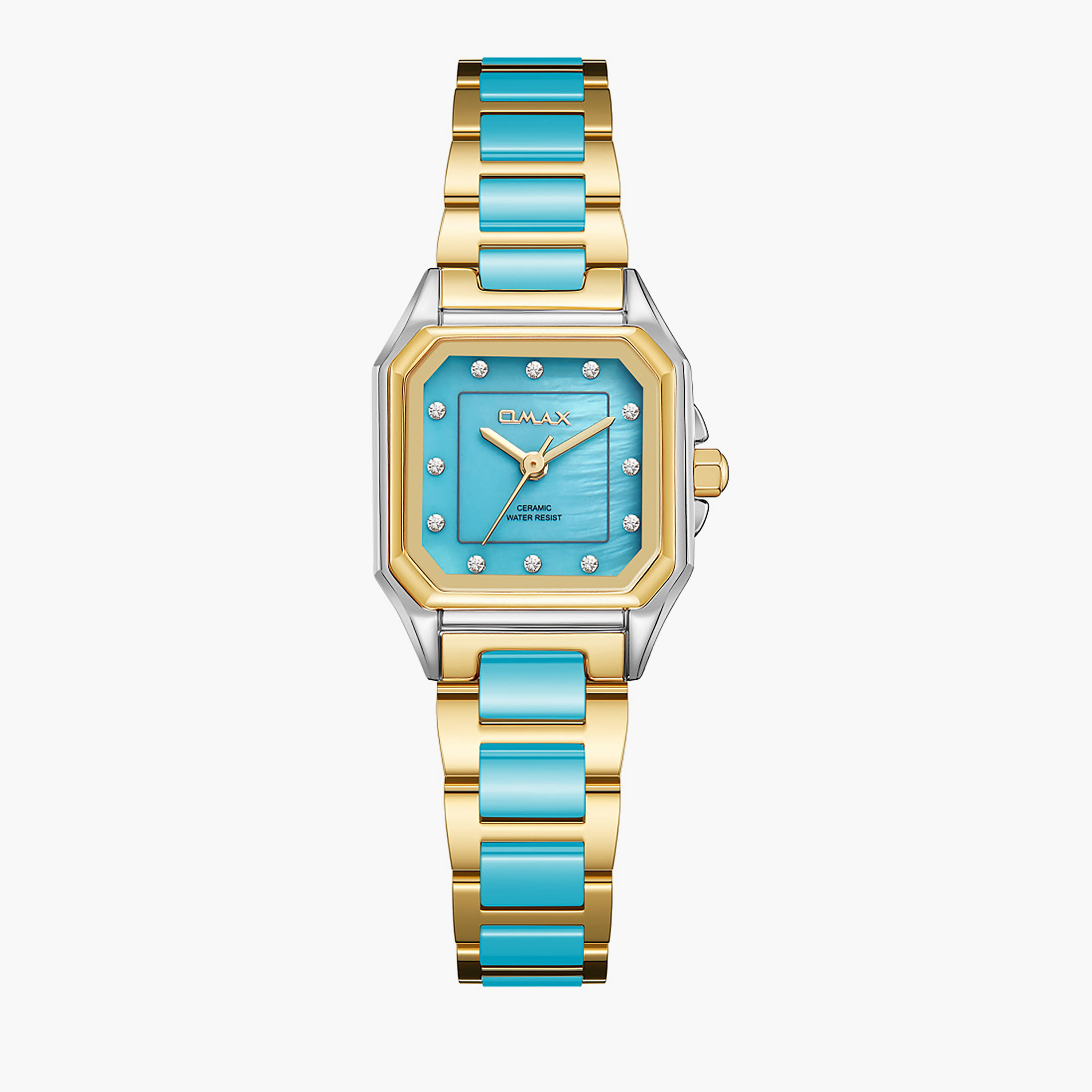أوماكس ساعة سيراميك أنيقة بلونين-women-watchesandjewellery-watches-image-1