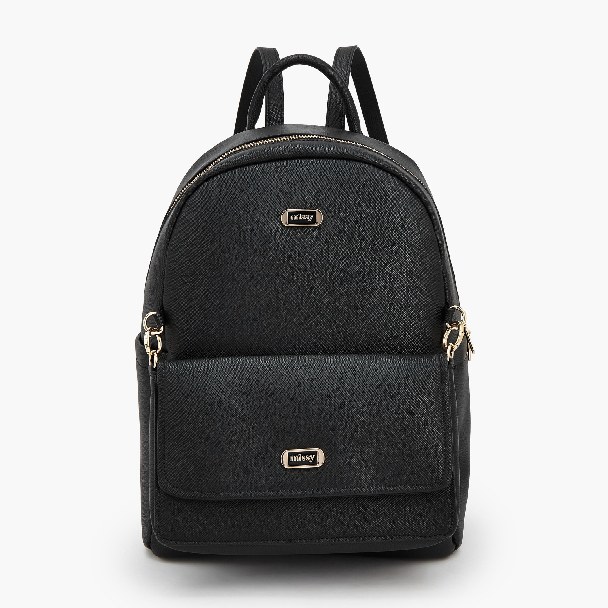 Missy Solid Backpack with Adjustable Straps-women-bagsandwallets-backpacks-image-1