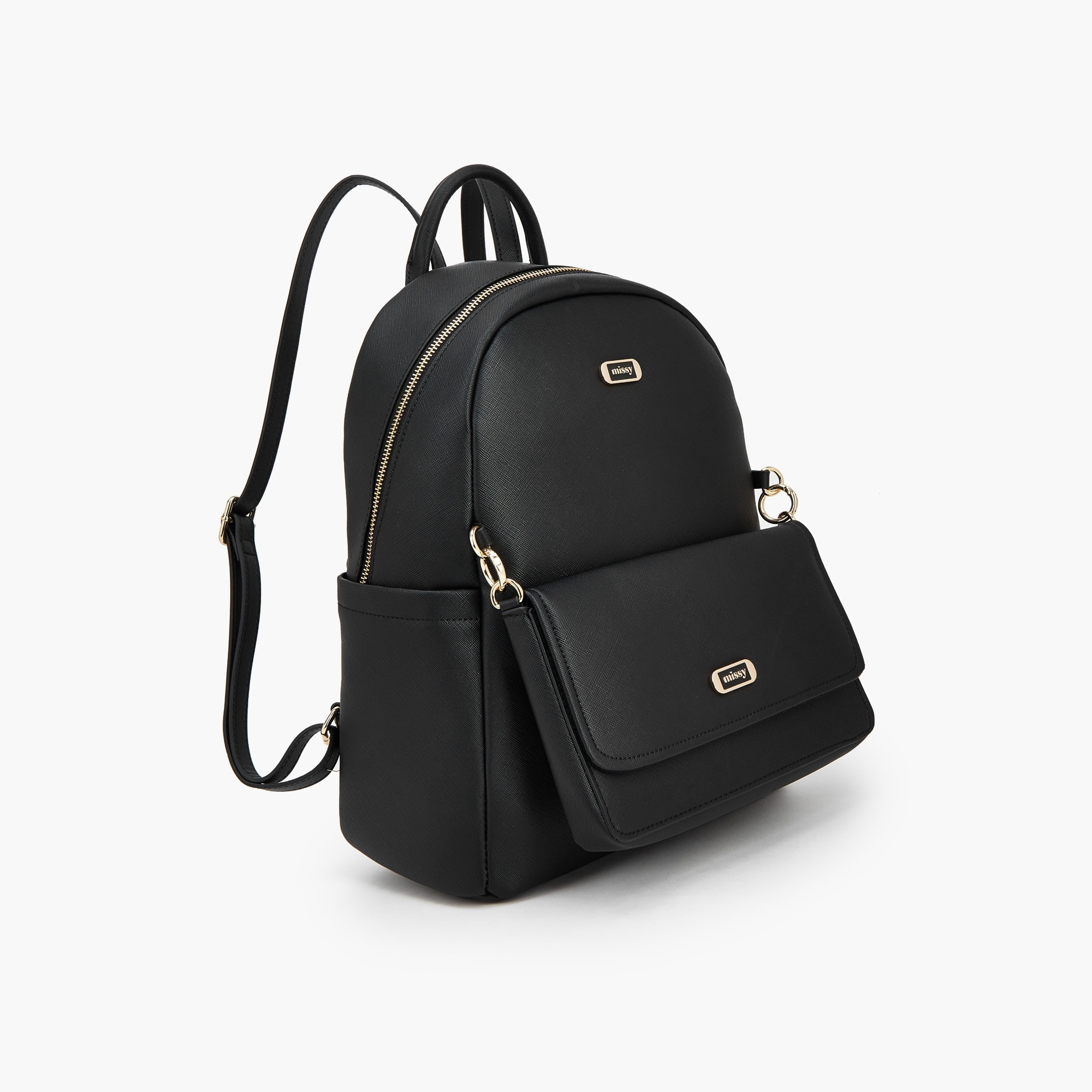 Missy Solid Backpack with Adjustable Straps-women-bagsandwallets-backpacks-image-2