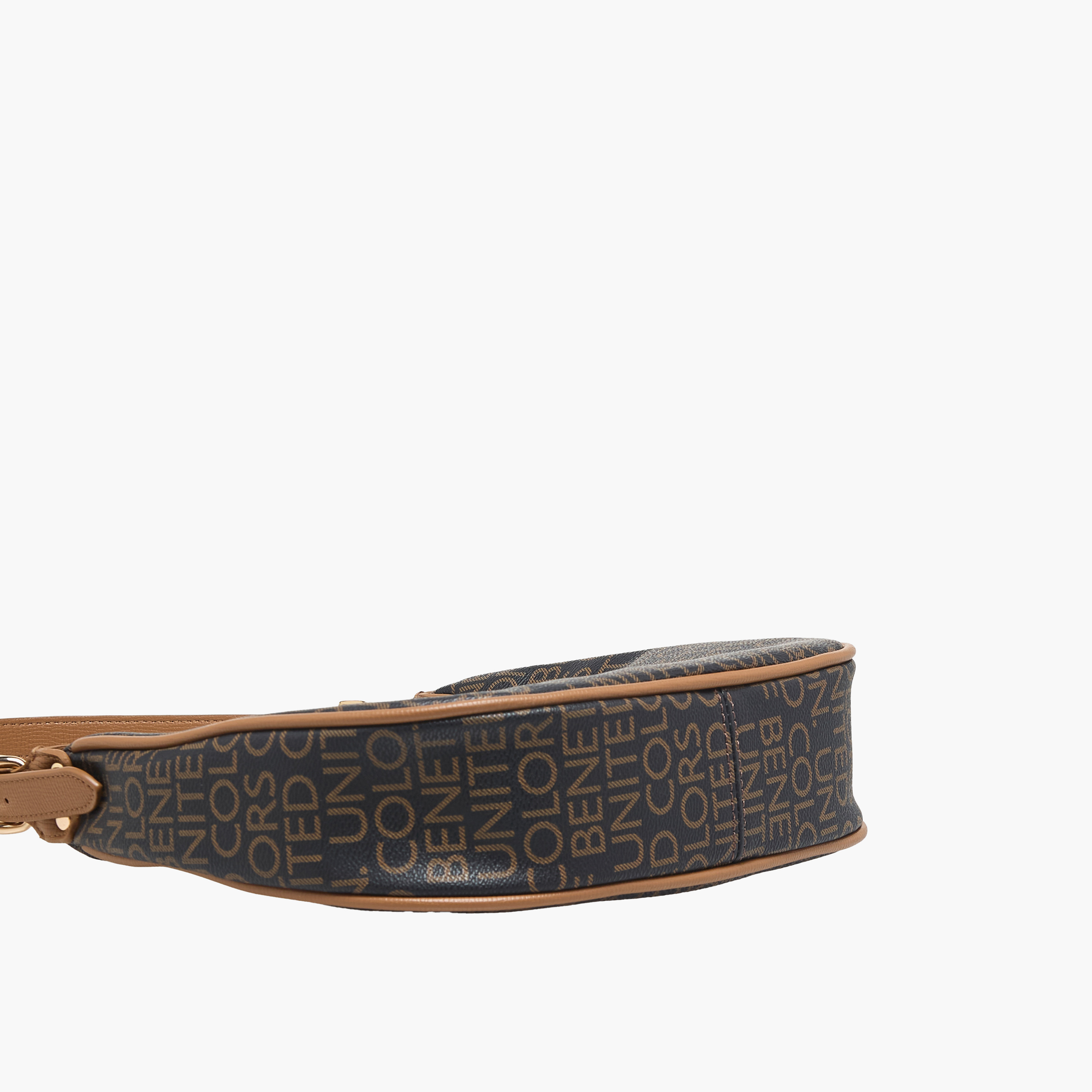United Colors of Benetton Monogram Print Baguette Bag with Zip Closure-women-bagsandwallets-handbags-image-7