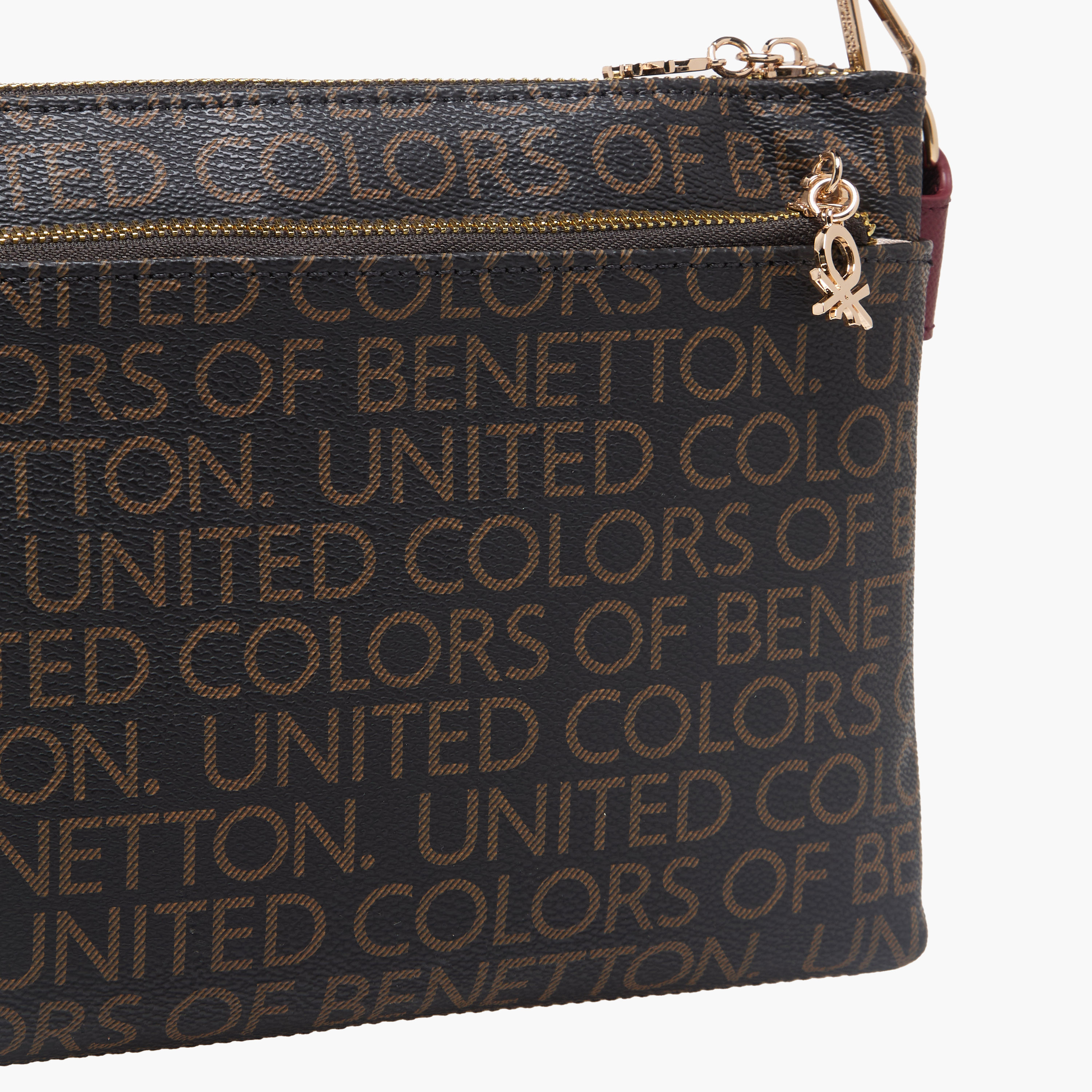 United Colors of Benetton Monogram Print Crossbody Bag with Zip Closure-women-bagsandwallets-handbags-image-6