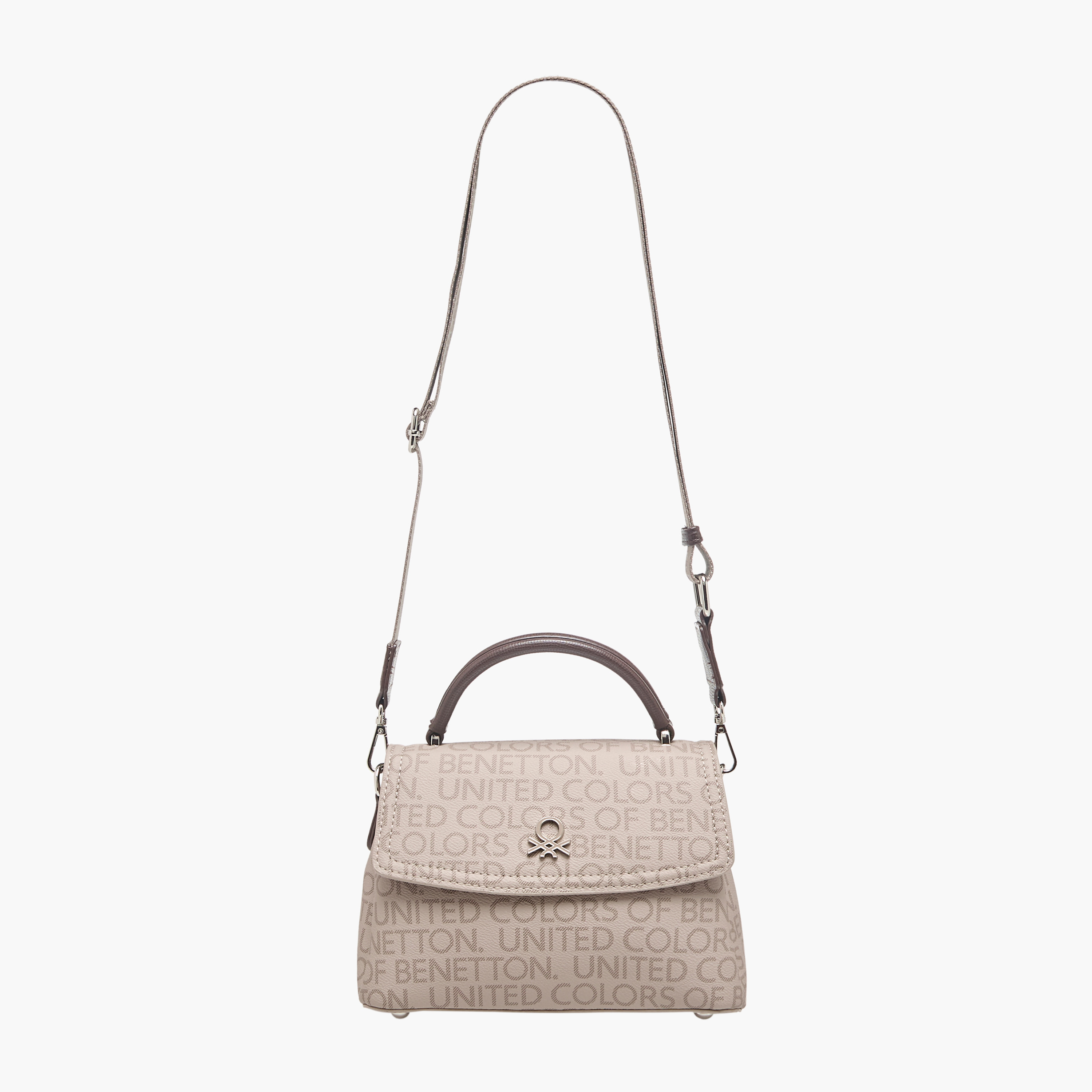 United Colors of Benetton Monogram Print Crossbody Bag with Zip Closure-women-bagsandwallets-handbags-image-3