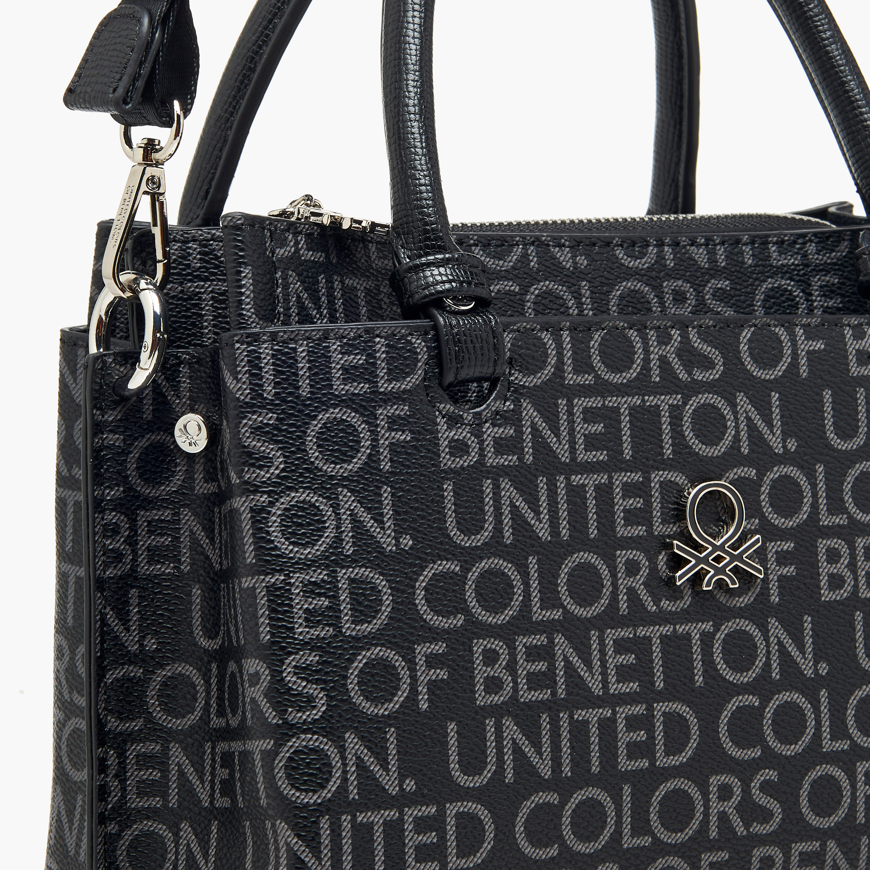 United Colors of Benetton Monogram Print Crossbody Bag with Zip Closure-women-bagsandwallets-handbags-image-5