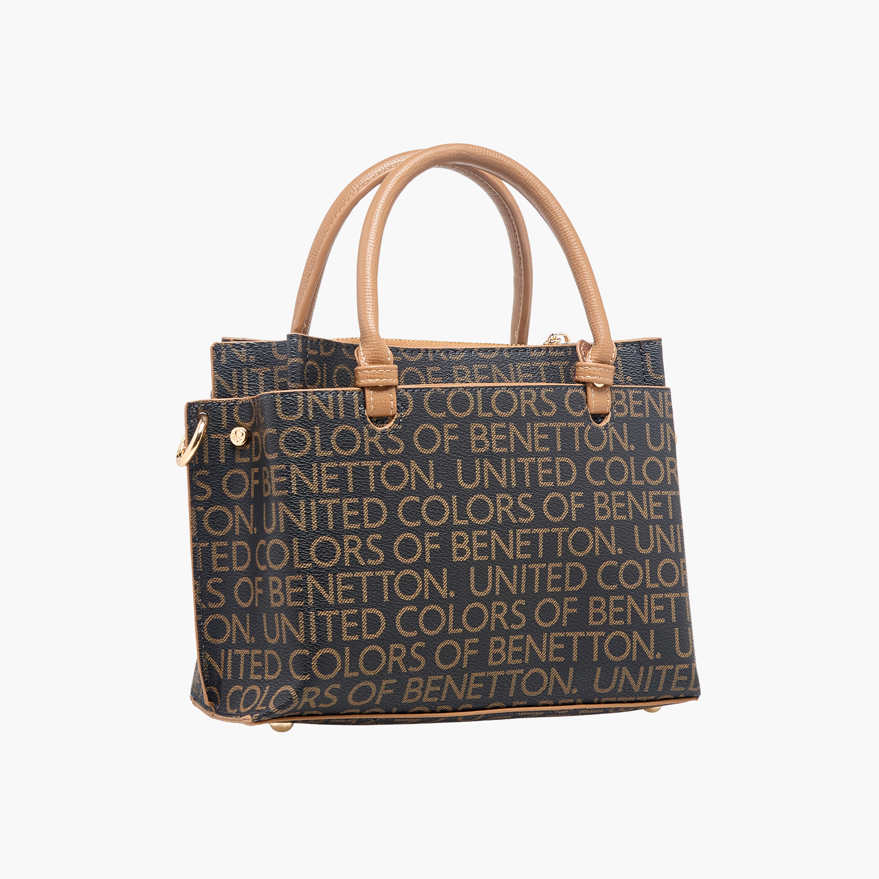 United Colors of Benetton Monogram Print Crossbody Bag with Zip Closure-women-bagsandwallets-handbags-image-5