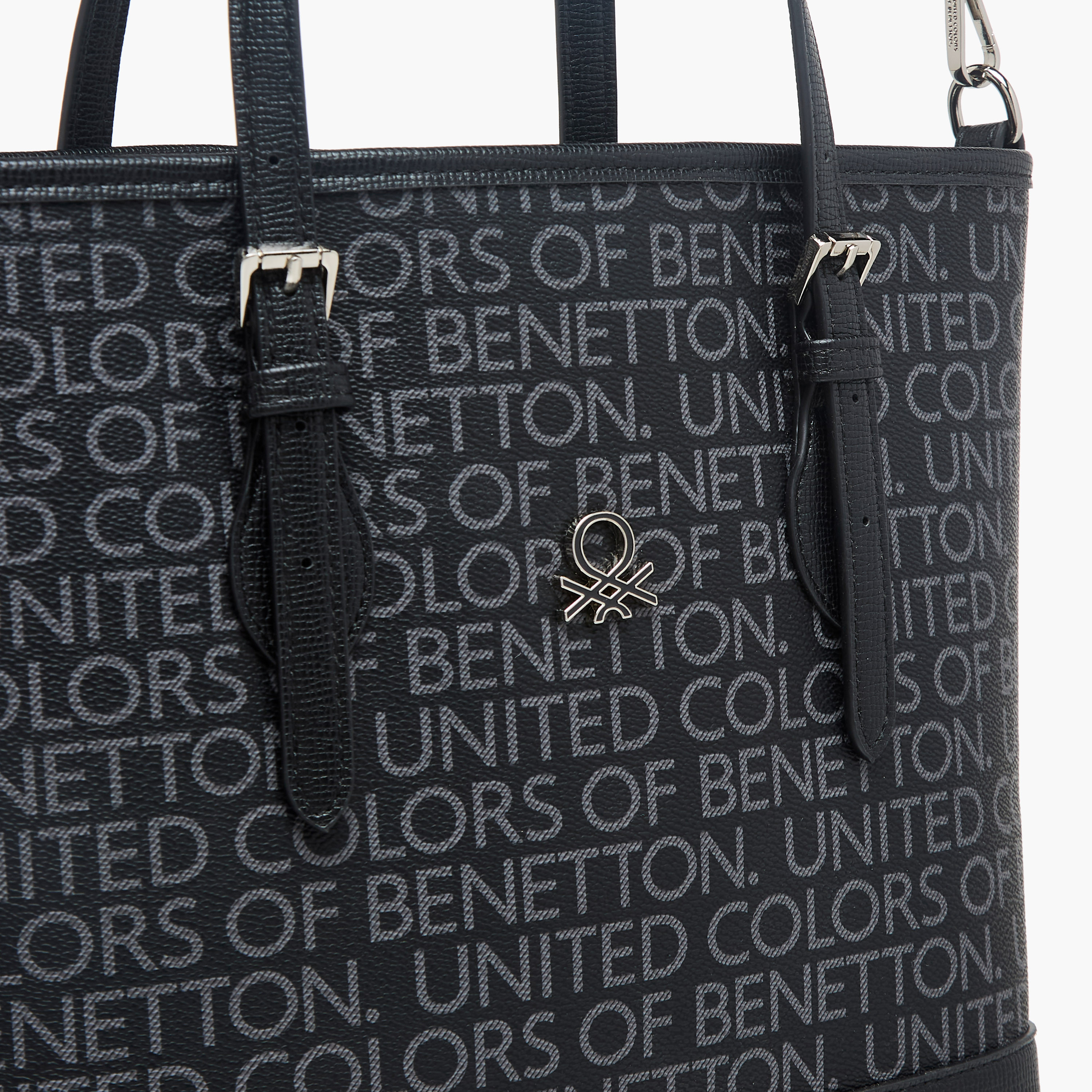 United Colors of Benetton Logo Print Tote Bag with Detachable Strap-women-bagsandwallets-handbags-image-5