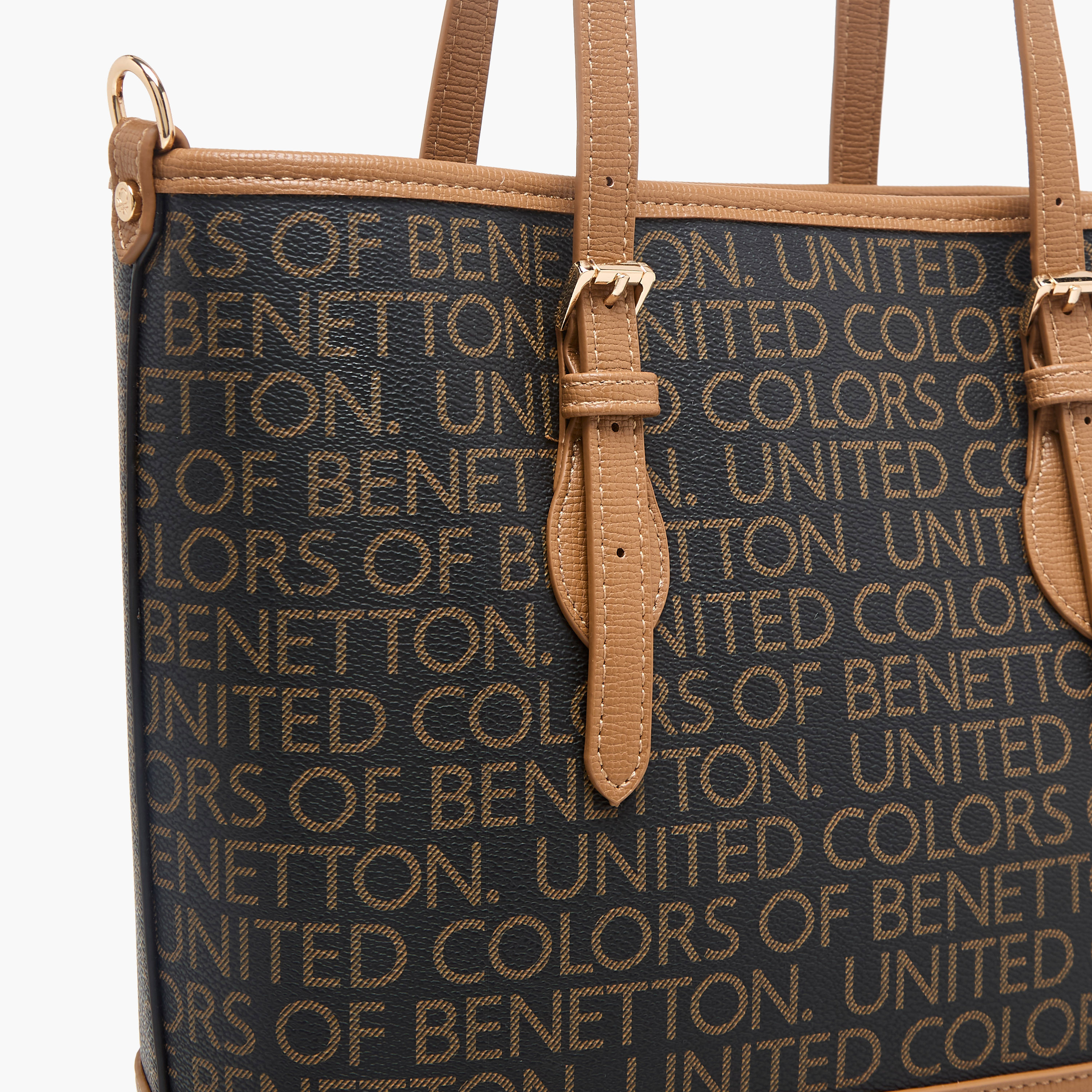 United Colors of Benetton Logo Print Tote Bag with Detachable Strap-women-bagsandwallets-handbags-image-6
