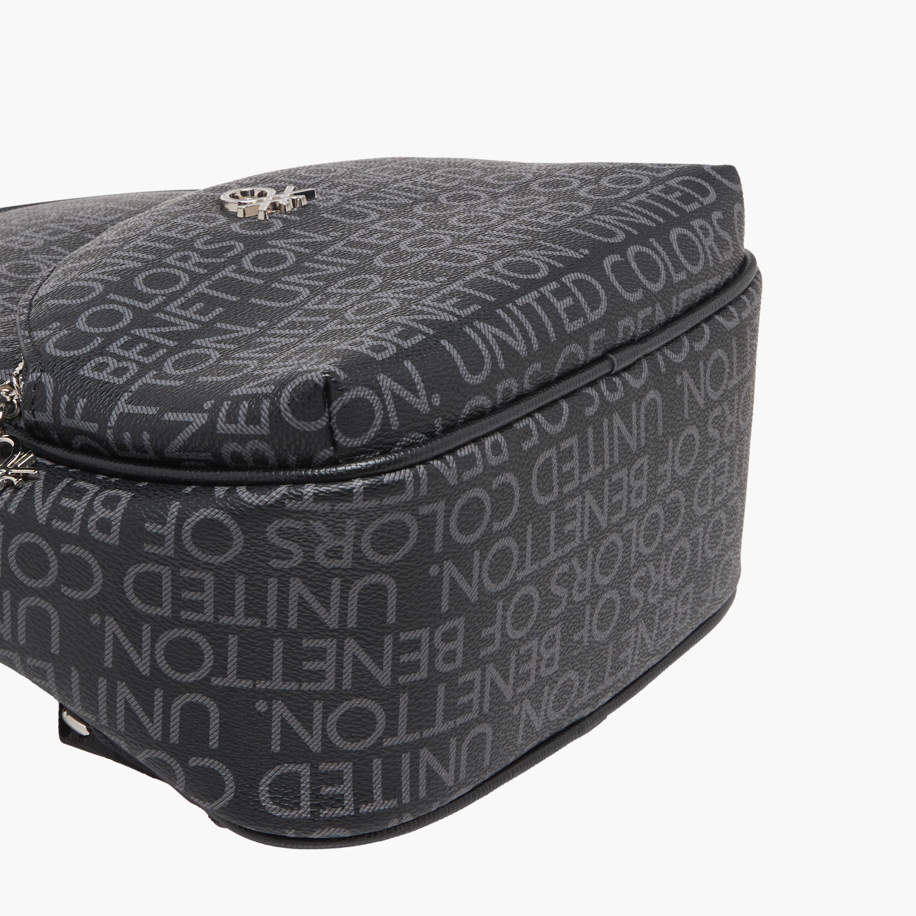 United Colors of Benetton Monogram Print Backpack with Zip Closure-women-bagsandwallets-backpacks-image-7
