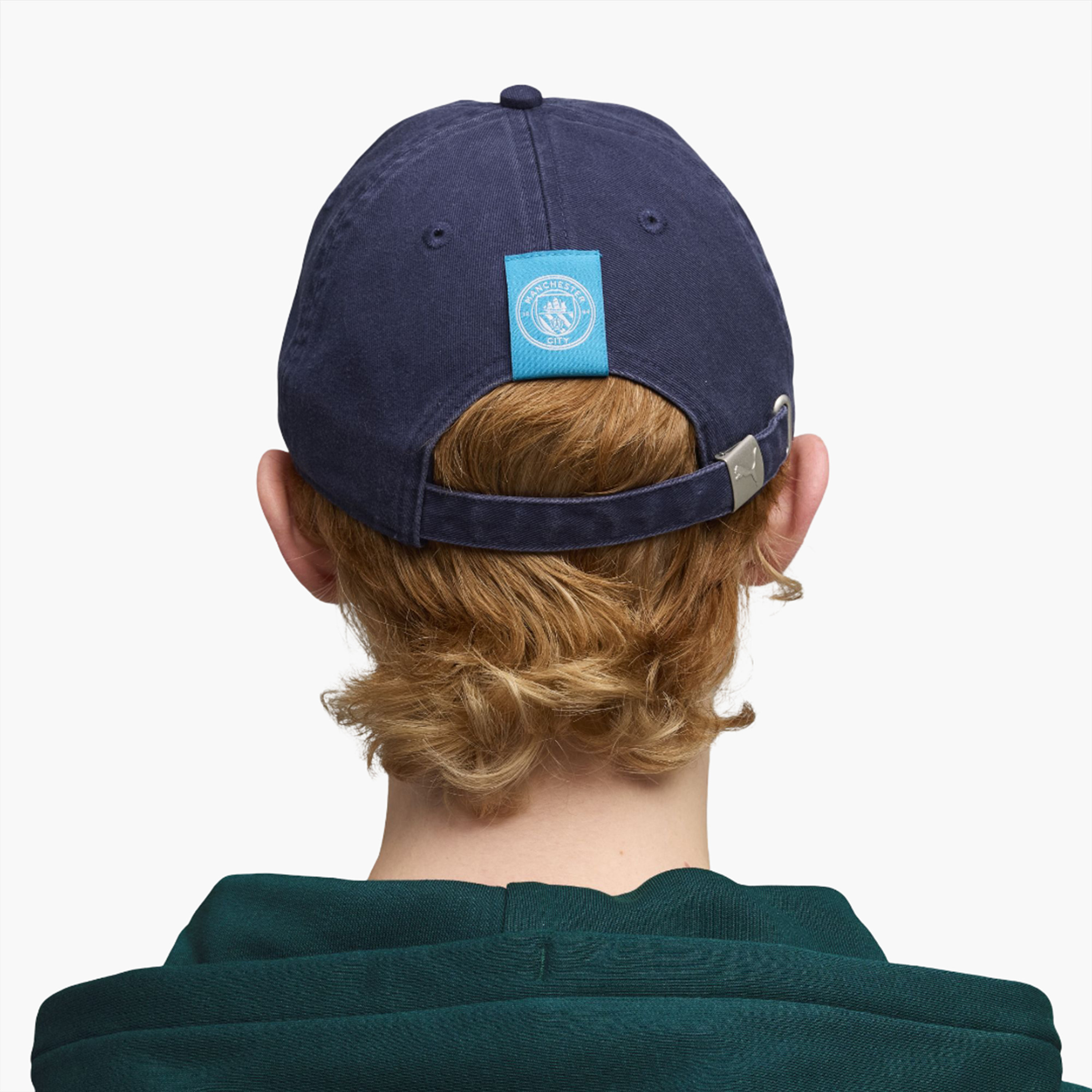Puma MCFC CULTURE Logo Cap with Adjustable Buckle Strap-sports-gear-football-accessories-caps-image-5