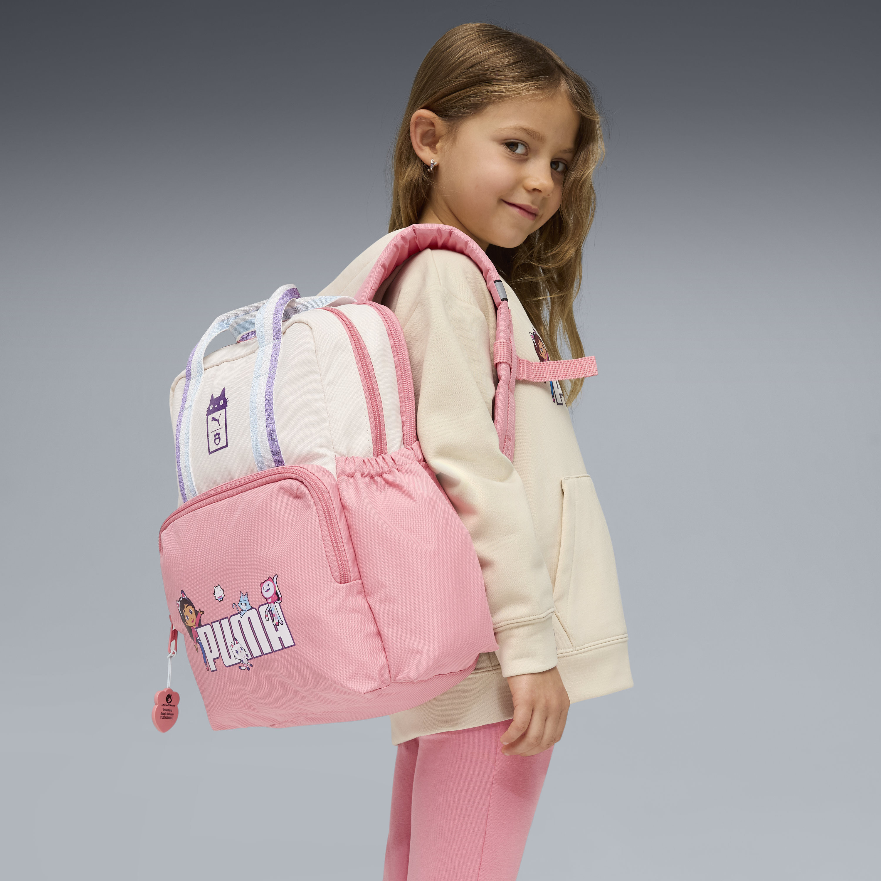 Puma X Gabby's DollHouse Small Backpack with Adjustable Strap-sports-girls-accessories-image-5