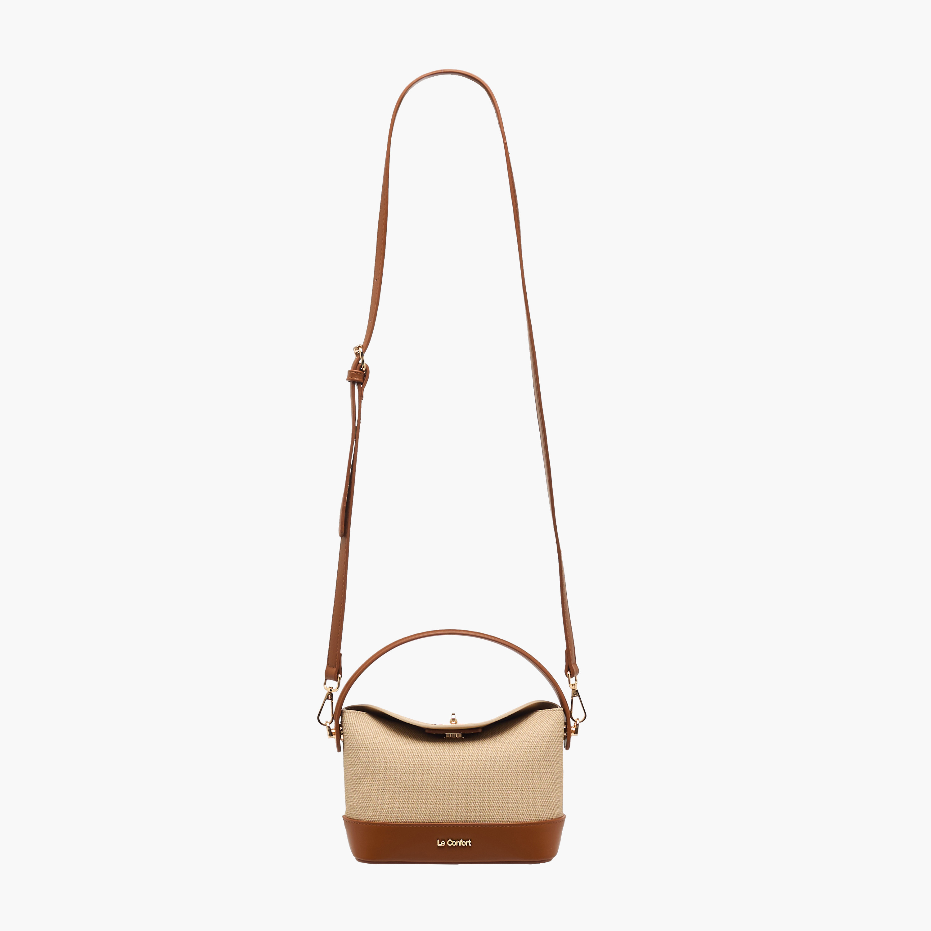 شنطة ساتشيل بارزة الملمس بقفل إغلاق من لو كونفورت-women-bagsandwallets-handbags-image-3