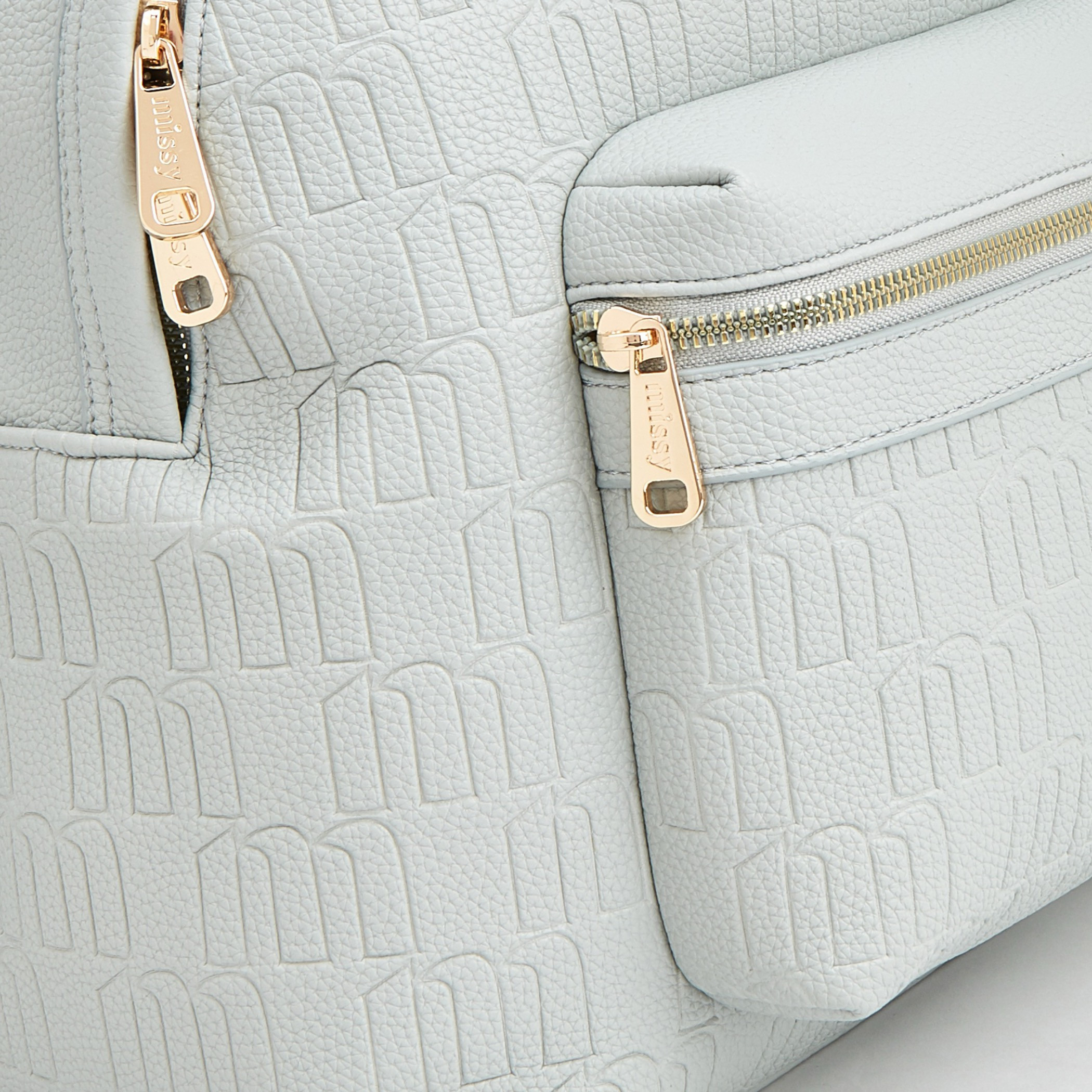 Missy Monogram Embossed Backpack with Laptop Compartment-women-bagsandwallets-backpacks-image-3
