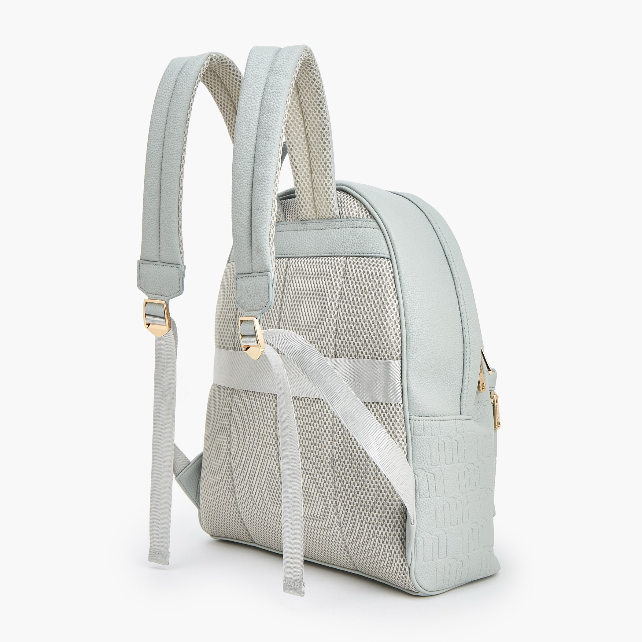 Missy Monogram Embossed Backpack with Laptop Compartment-women-bagsandwallets-backpacks-image-7