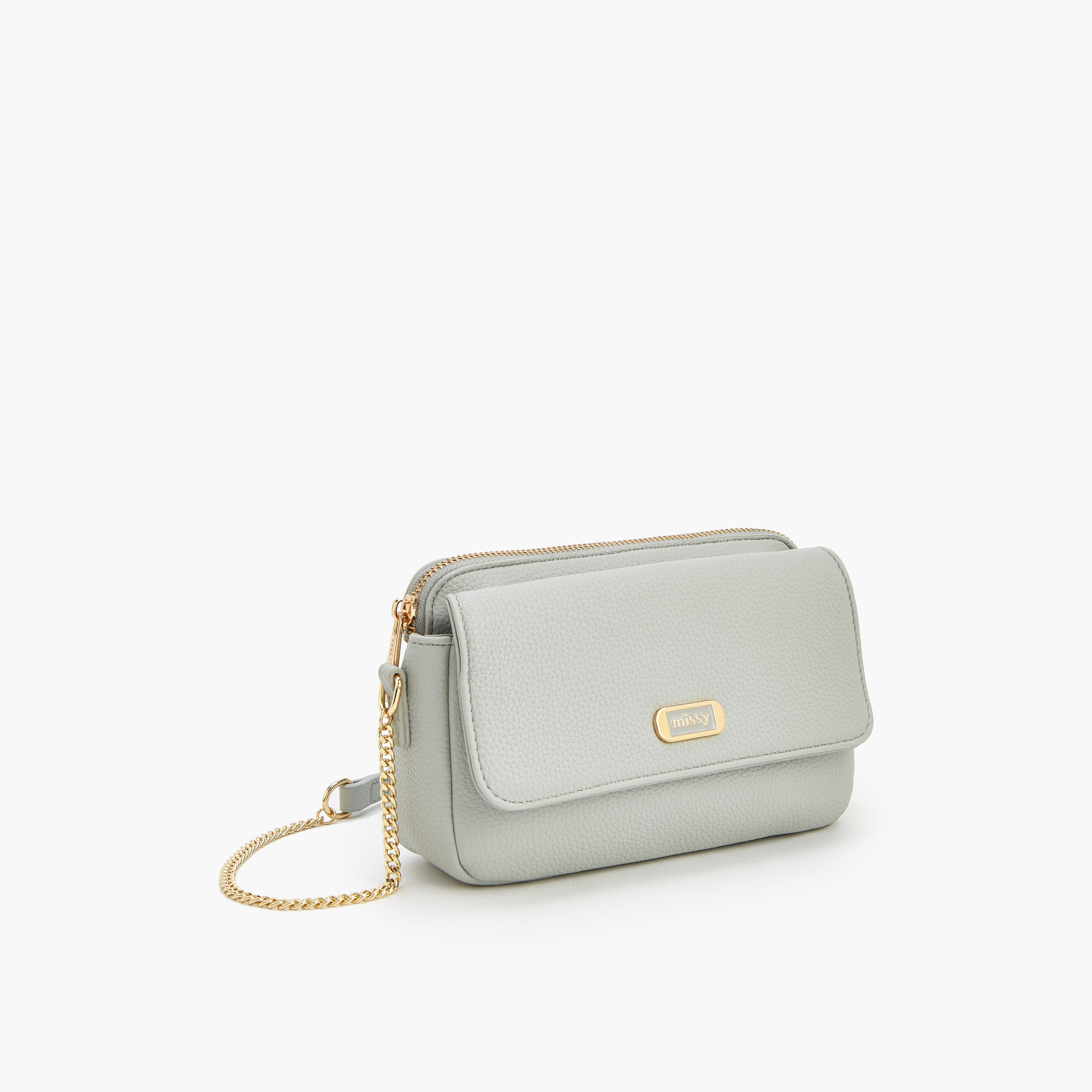 شنطة كروس بودي بارزة الملمس بحزام سلسلة من ميسي-women-bagsandwallets-handbags-image-3