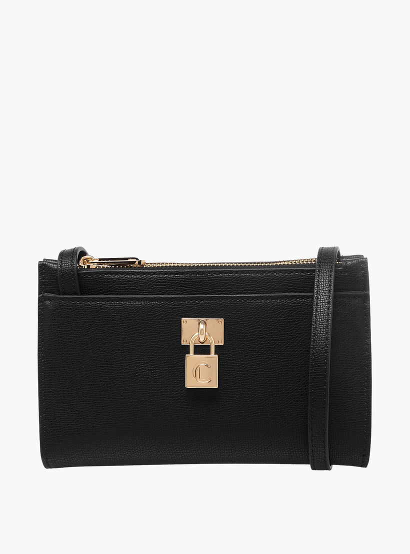 شنطة كروس بودي بارزة الملمس وزينة قفل من لو كونفورت-women-bagsandwallets-handbags-image-1