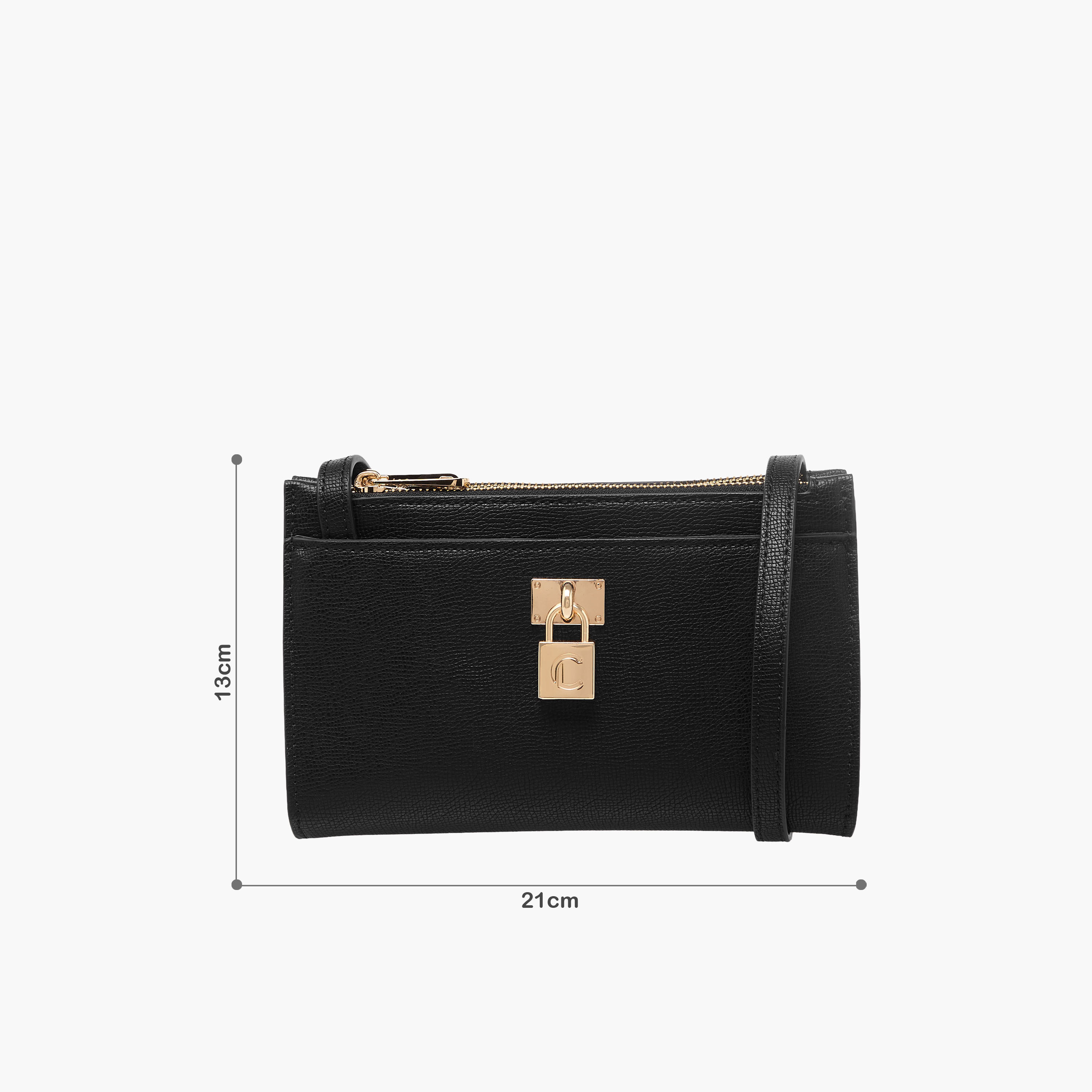 شنطة كروس بودي بارزة الملمس وزينة قفل من لو كونفورت-women-bagsandwallets-handbags-image-3