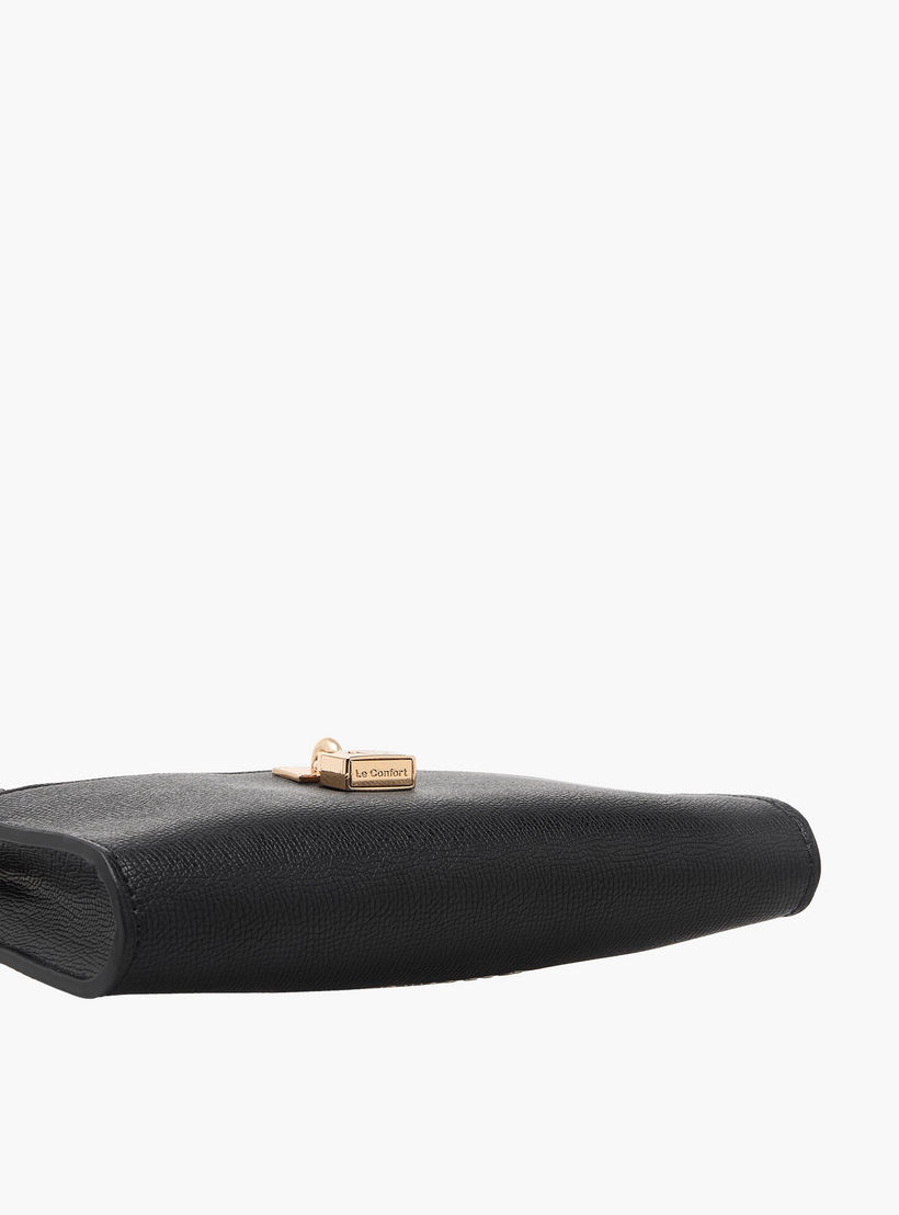 شنطة كروس بودي بارزة الملمس وزينة قفل من لو كونفورت-women-bagsandwallets-handbags-image-9