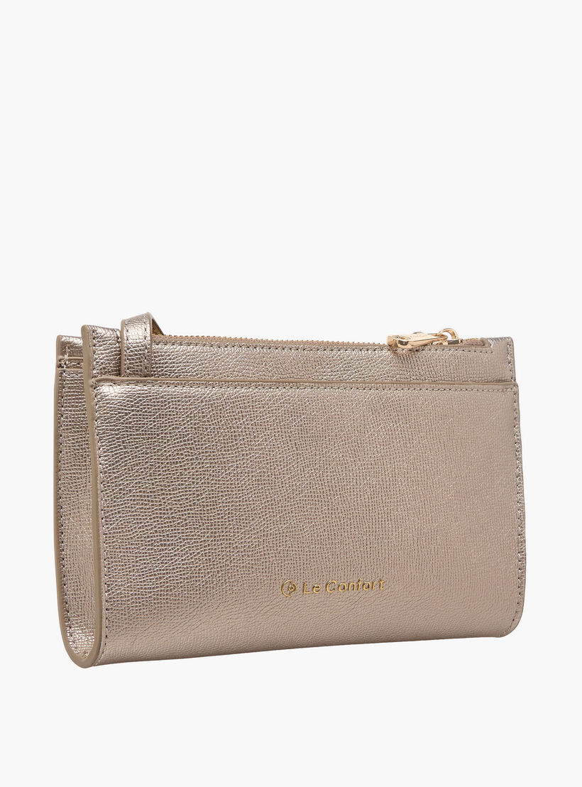 شنطة كروس بودي بارزة الملمس بزينة قفل من لو كونفورت-women-bagsandwallets-handbags-image-5
