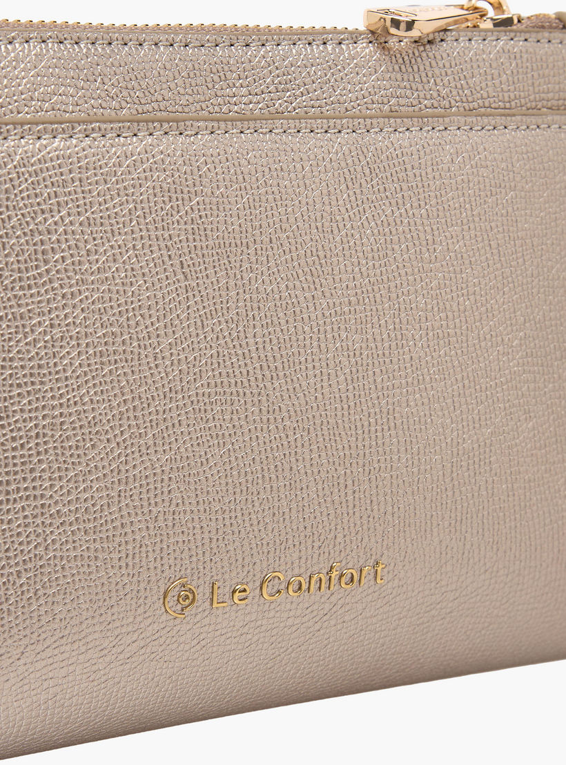 شنطة كروس بودي بارزة الملمس بزينة قفل من لو كونفورت-women-bagsandwallets-handbags-image-7