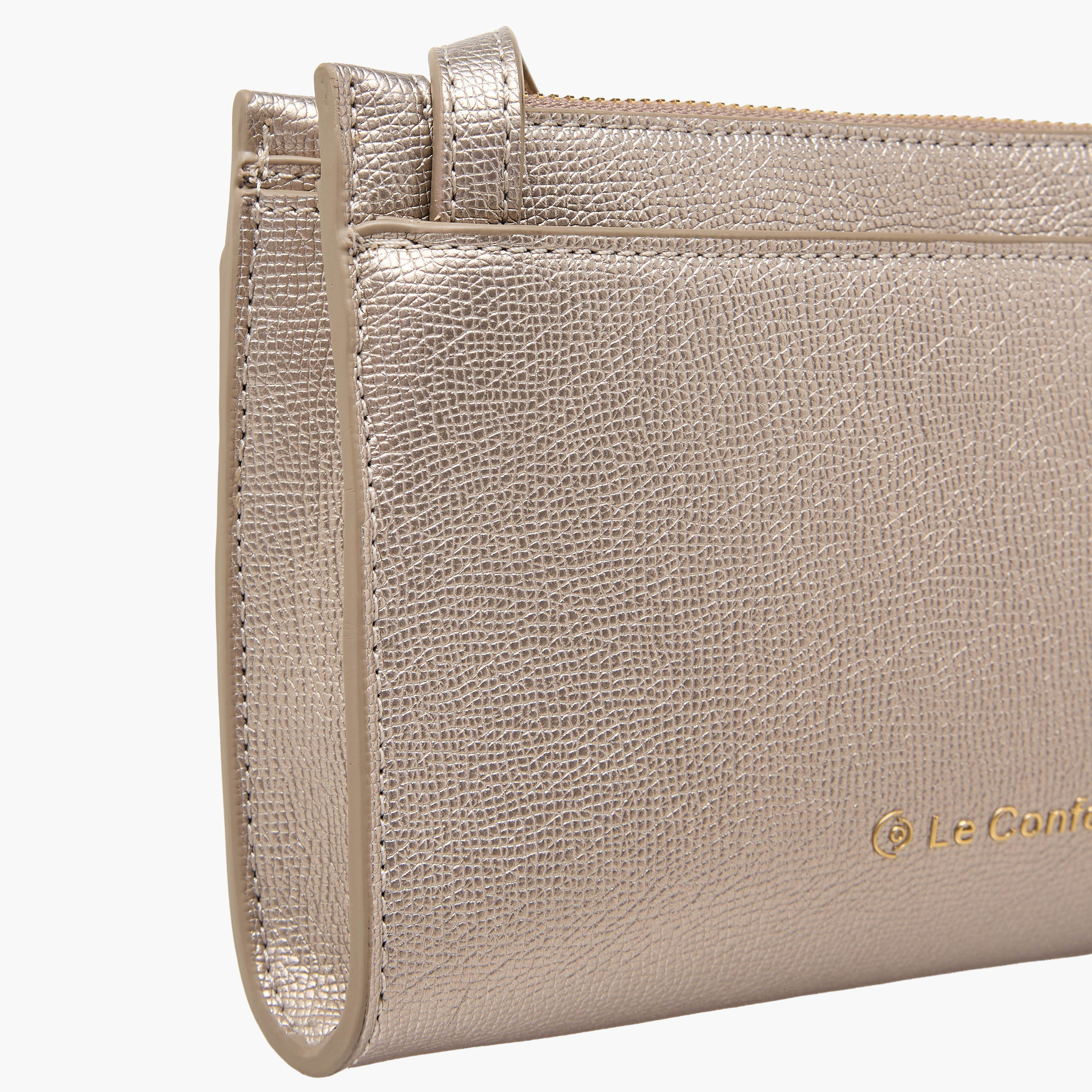 Le Confort Textured Crossbody Bag with Lock Accent-women-bagsandwallets-handbags-image-8
