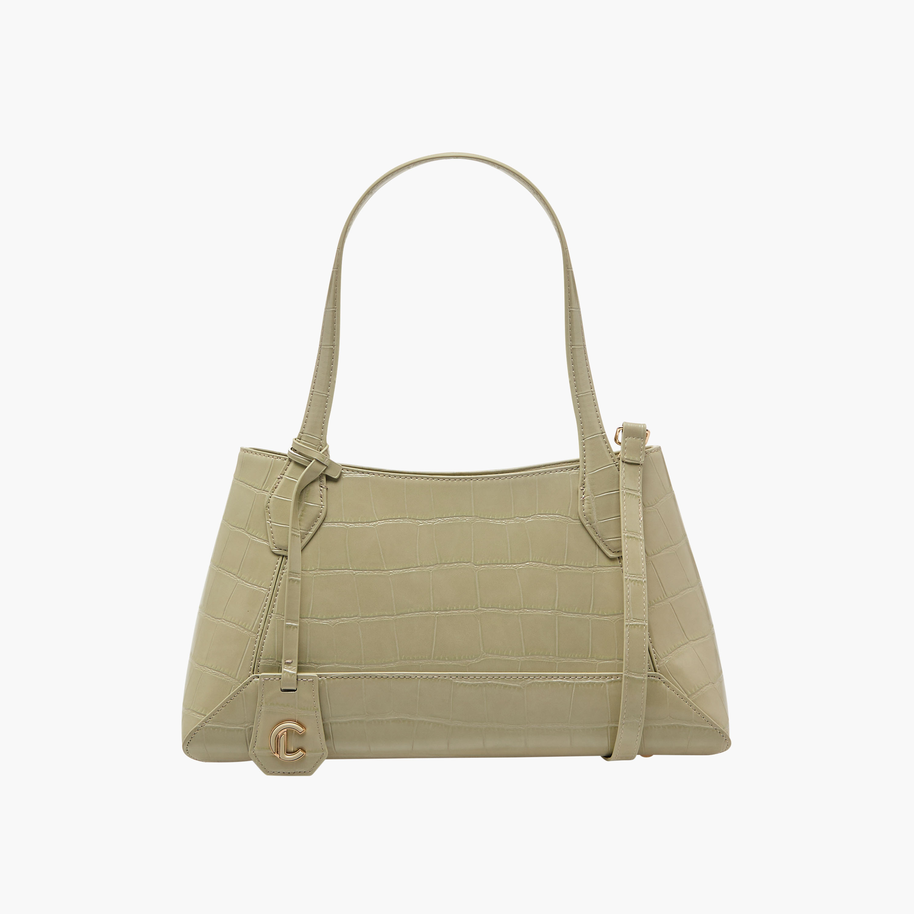 شنطة توتي بارزة الملمس بحزام قابل للفصل من لو كونفورت-women-bagsandwallets-handbags-image-1