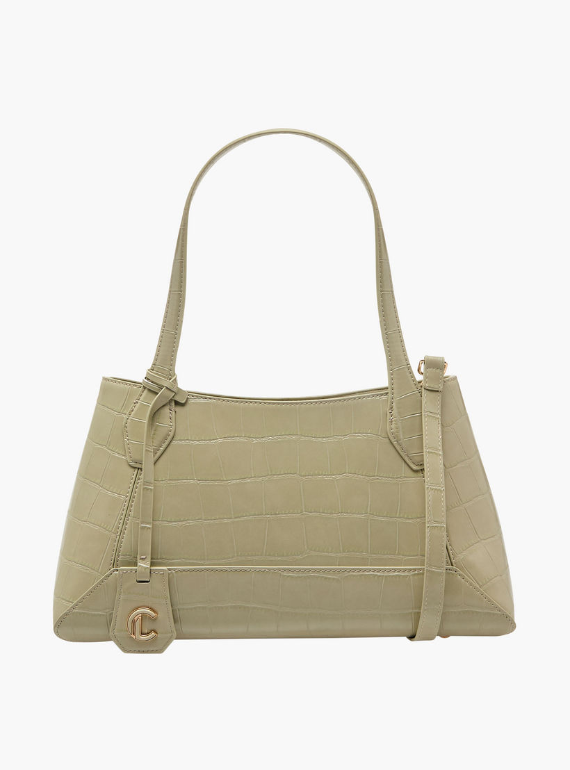 شنطة توتي بارزة الملمس بحزام قابل للفصل من لو كونفورت-women-bagsandwallets-handbags-image-1