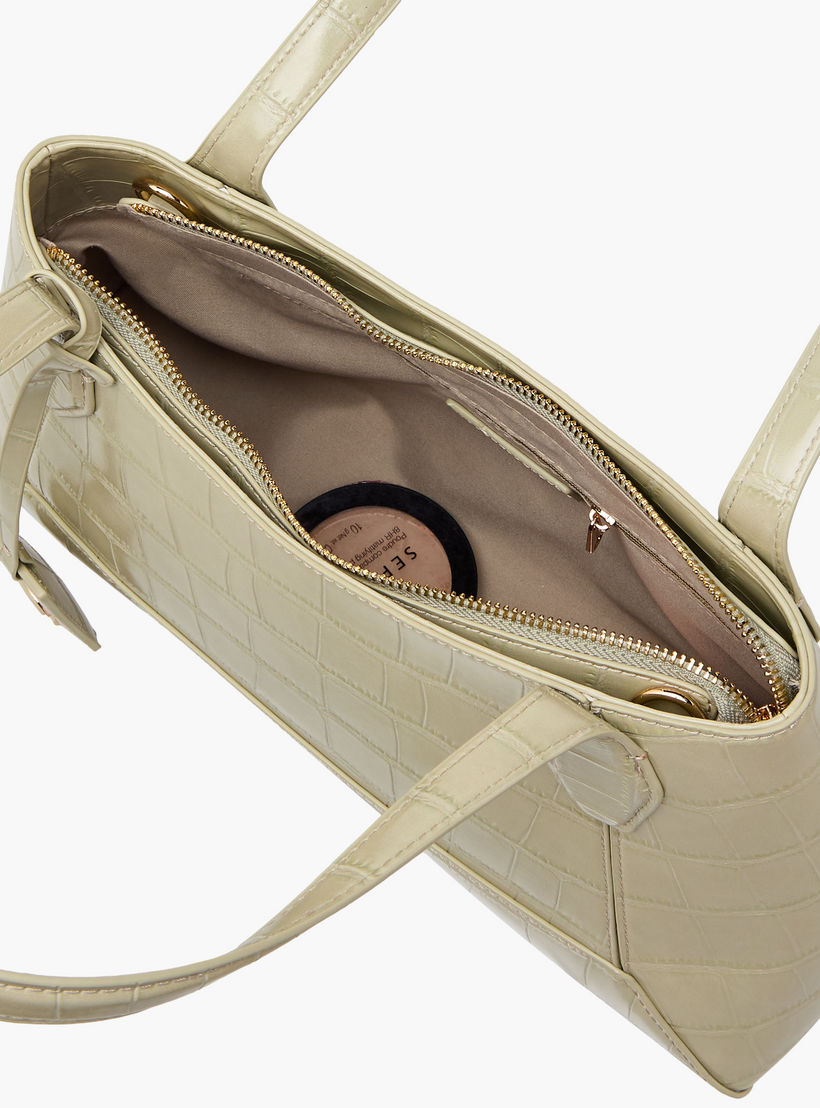 شنطة توتي بارزة الملمس بحزام قابل للفصل من لو كونفورت-women-bagsandwallets-handbags-image-10