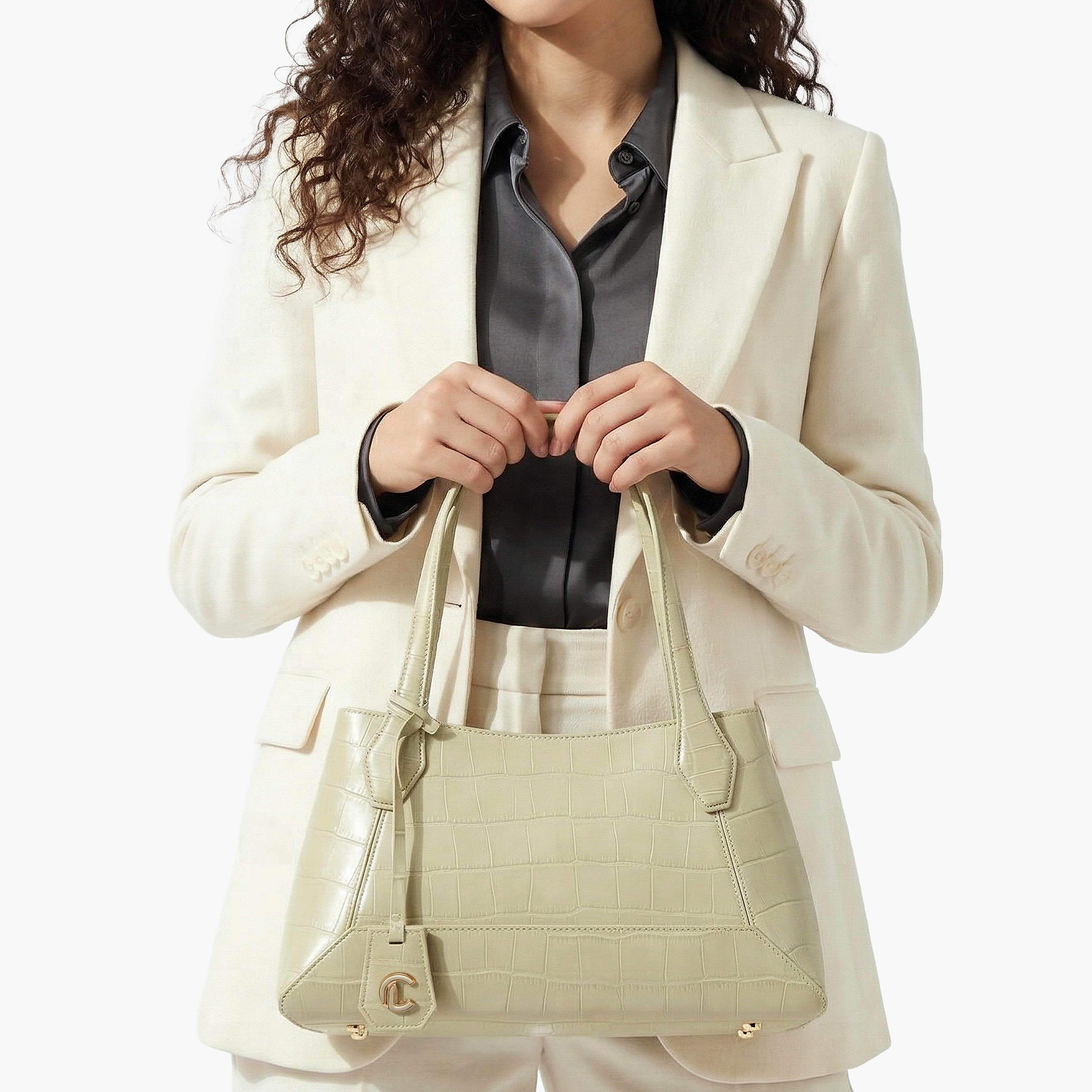 شنطة توتي بارزة الملمس بحزام قابل للفصل من لو كونفورت-women-bagsandwallets-handbags-image-2