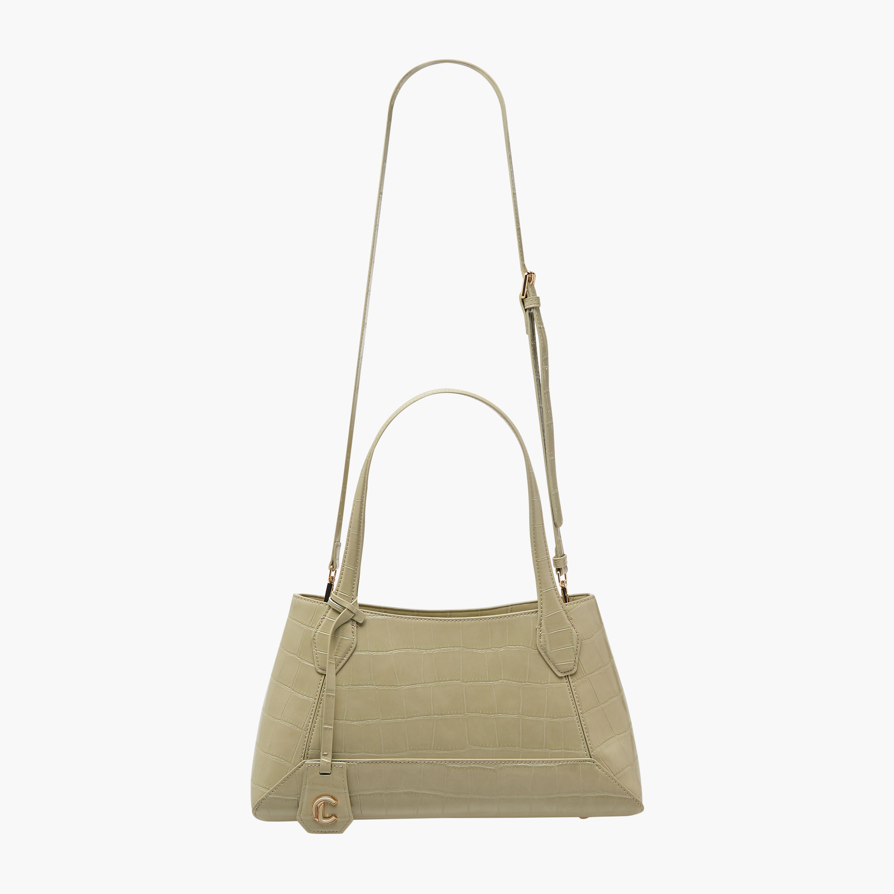 شنطة توتي بارزة الملمس بحزام قابل للفصل من لو كونفورت-women-bagsandwallets-handbags-image-3
