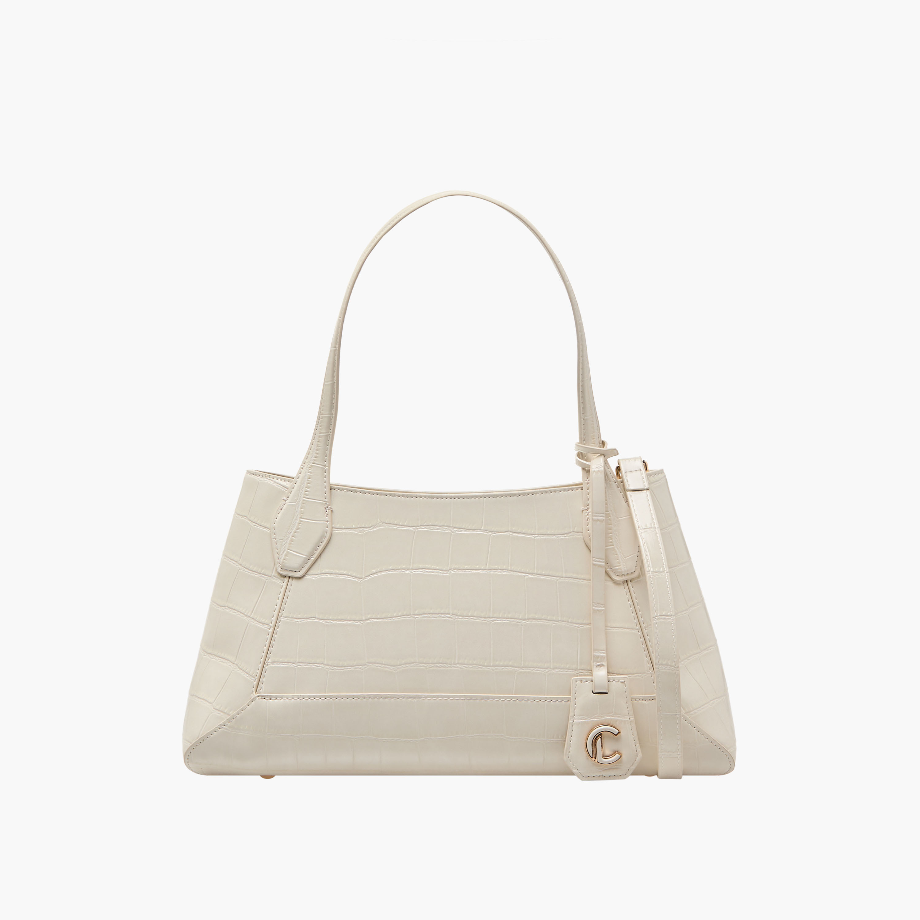 شنطة توتي بارزة الملمس بحزام قابل للفصل من لو كونفورت-women-bagsandwallets-handbags-image-1