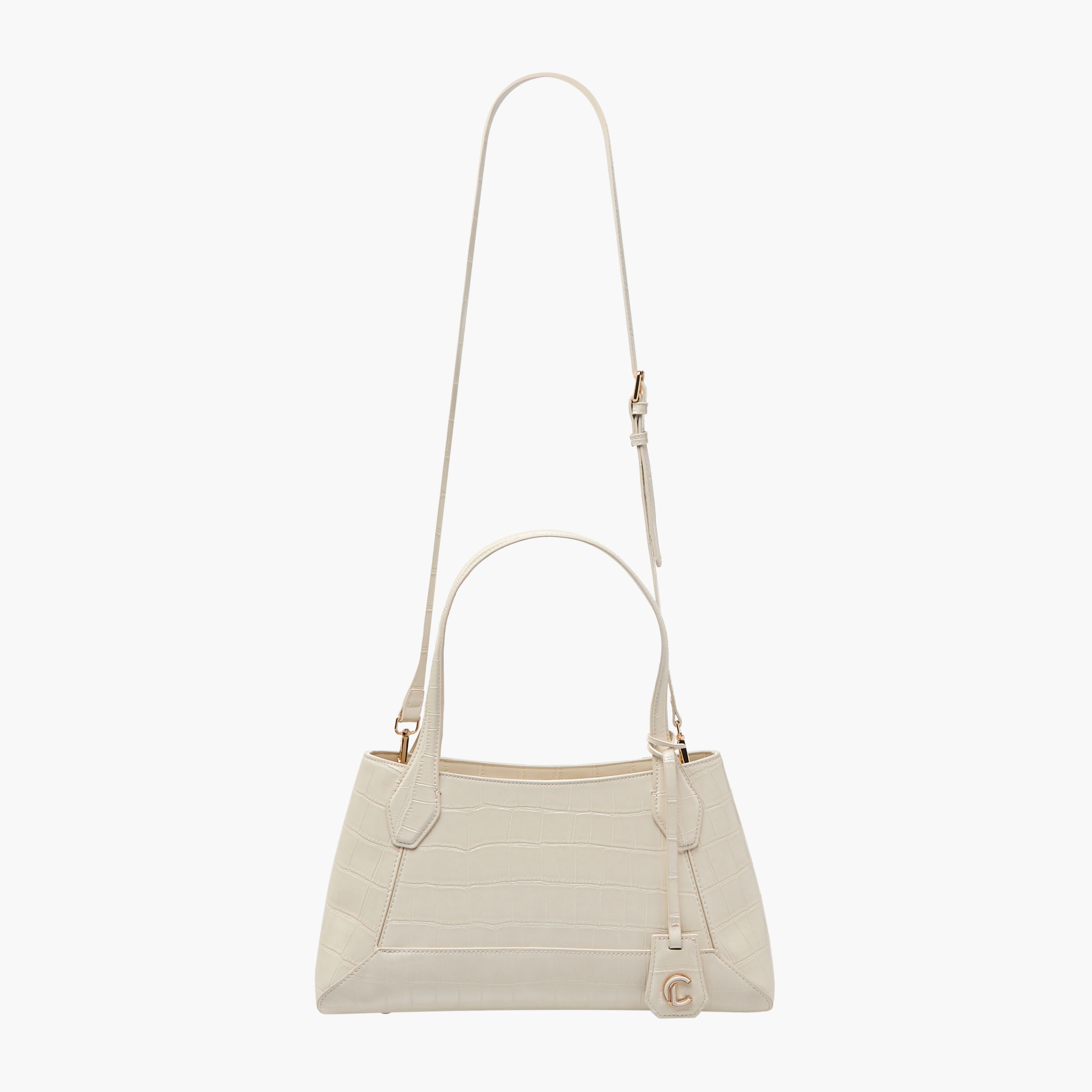 شنطة توتي بارزة الملمس بحزام قابل للفصل من لو كونفورت-women-bagsandwallets-handbags-image-4