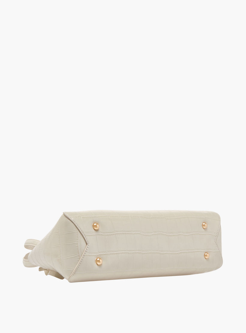 شنطة توتي بارزة الملمس بحزام قابل للفصل من لو كونفورت-women-bagsandwallets-handbags-image-8